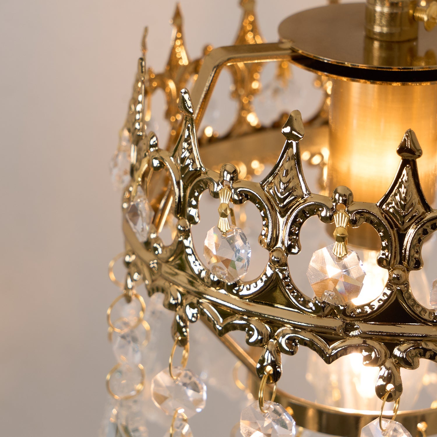 Crystal Crown Sconce - Blowlighting