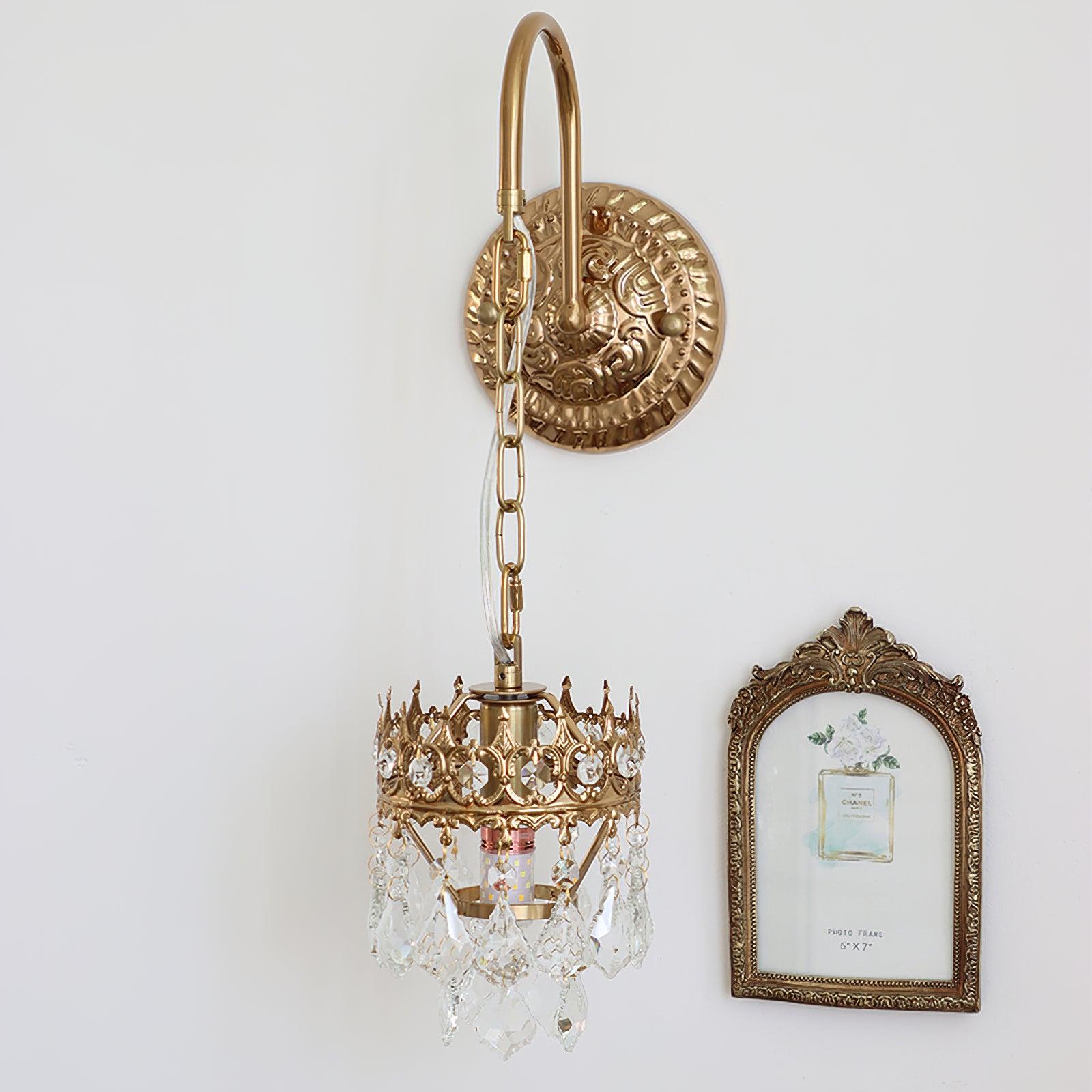 Crystal Crown Sconce - Blowlighting