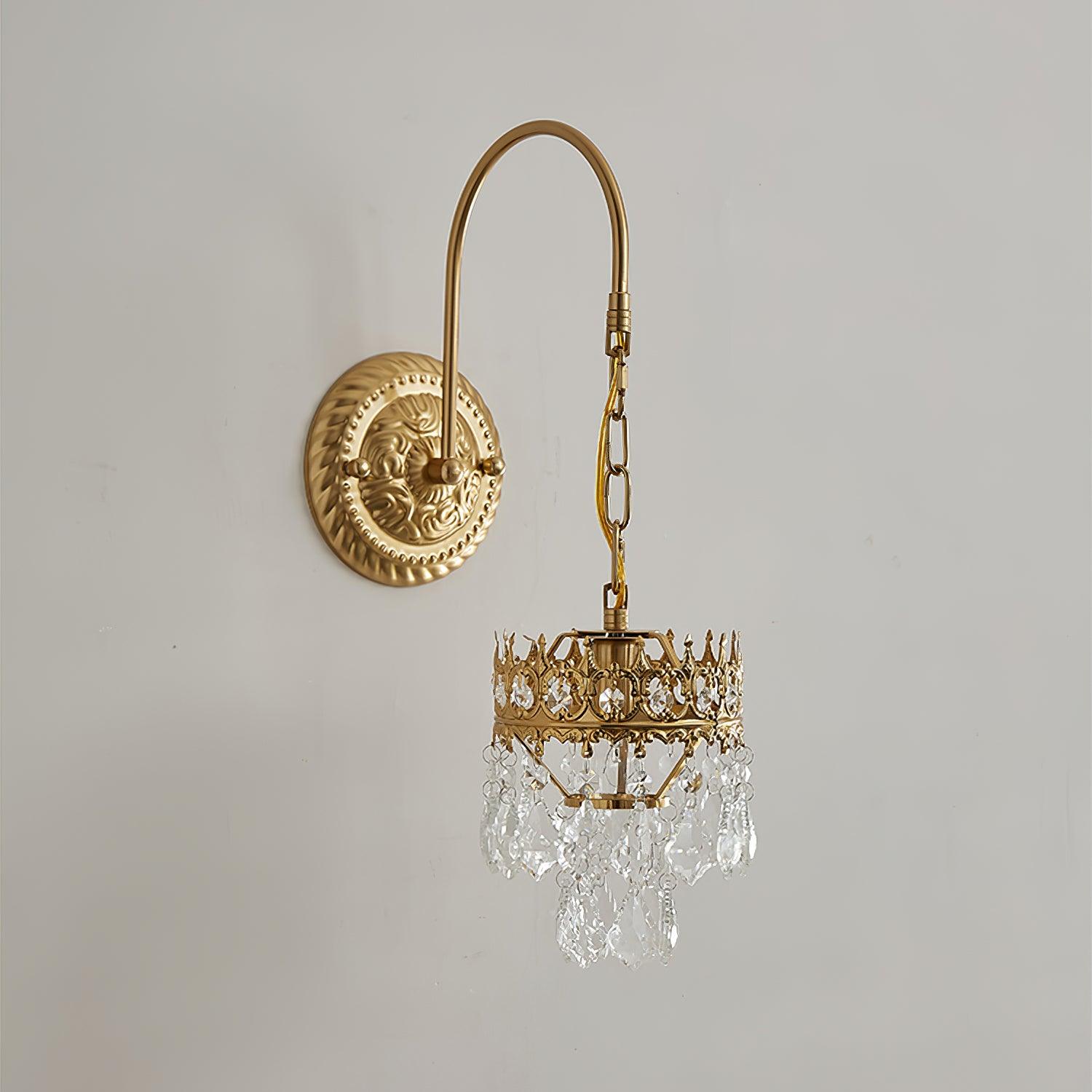 Crystal Crown Sconce - Blowlighting
