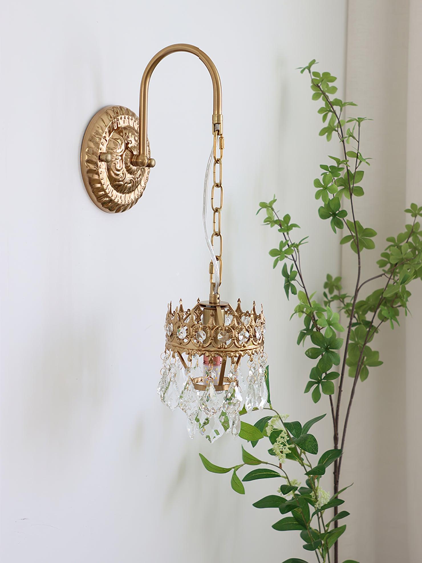 Crystal Crown Sconce - Blowlighting