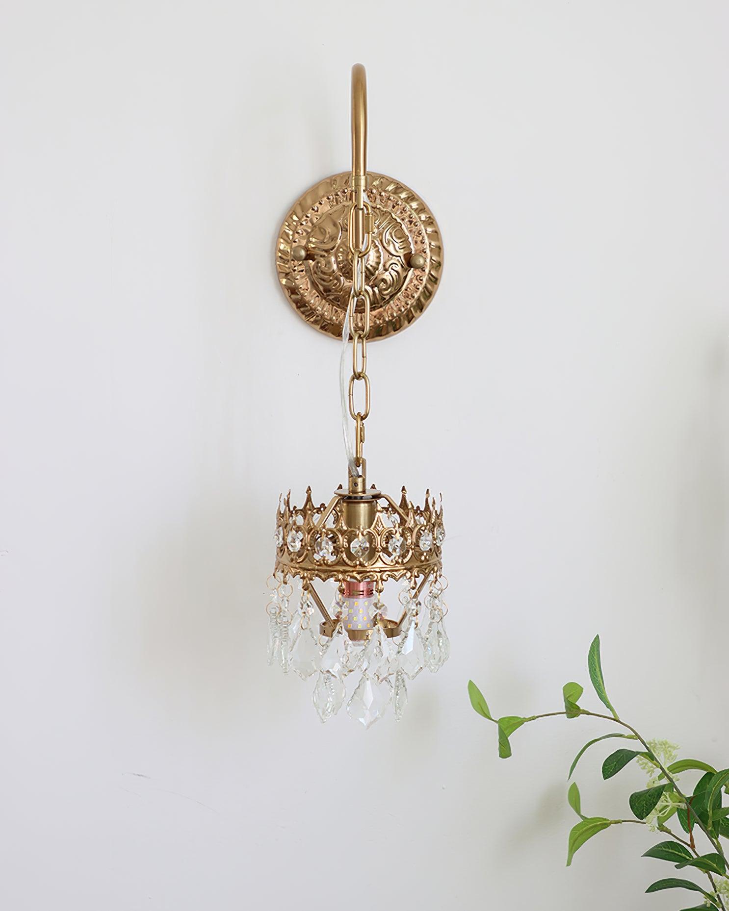 Crystal Crown Sconce - Blowlighting