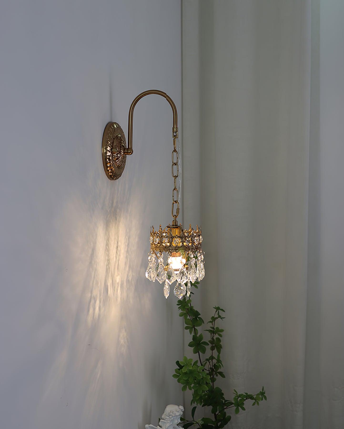 Crystal Crown Sconce - Blowlighting