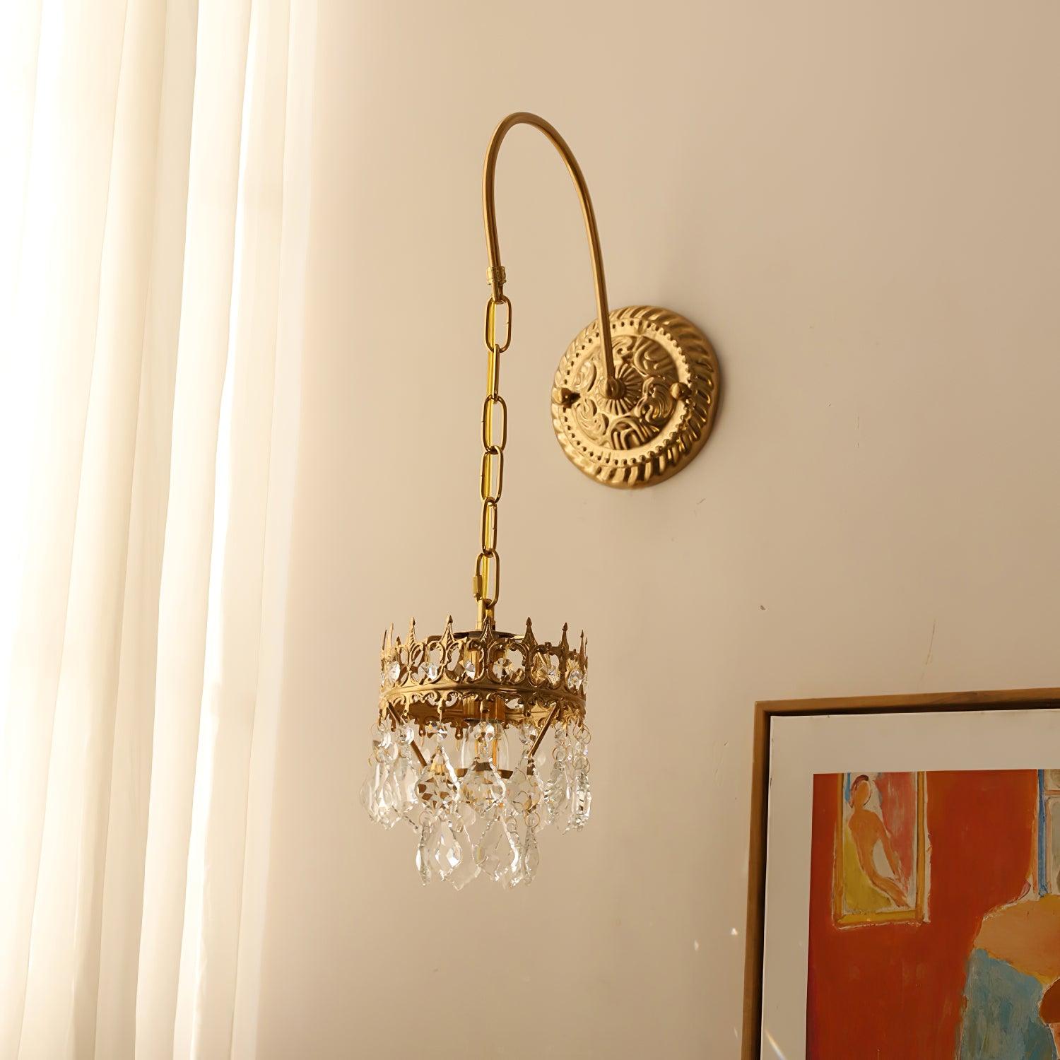 Crystal Crown Sconce - Blowlighting