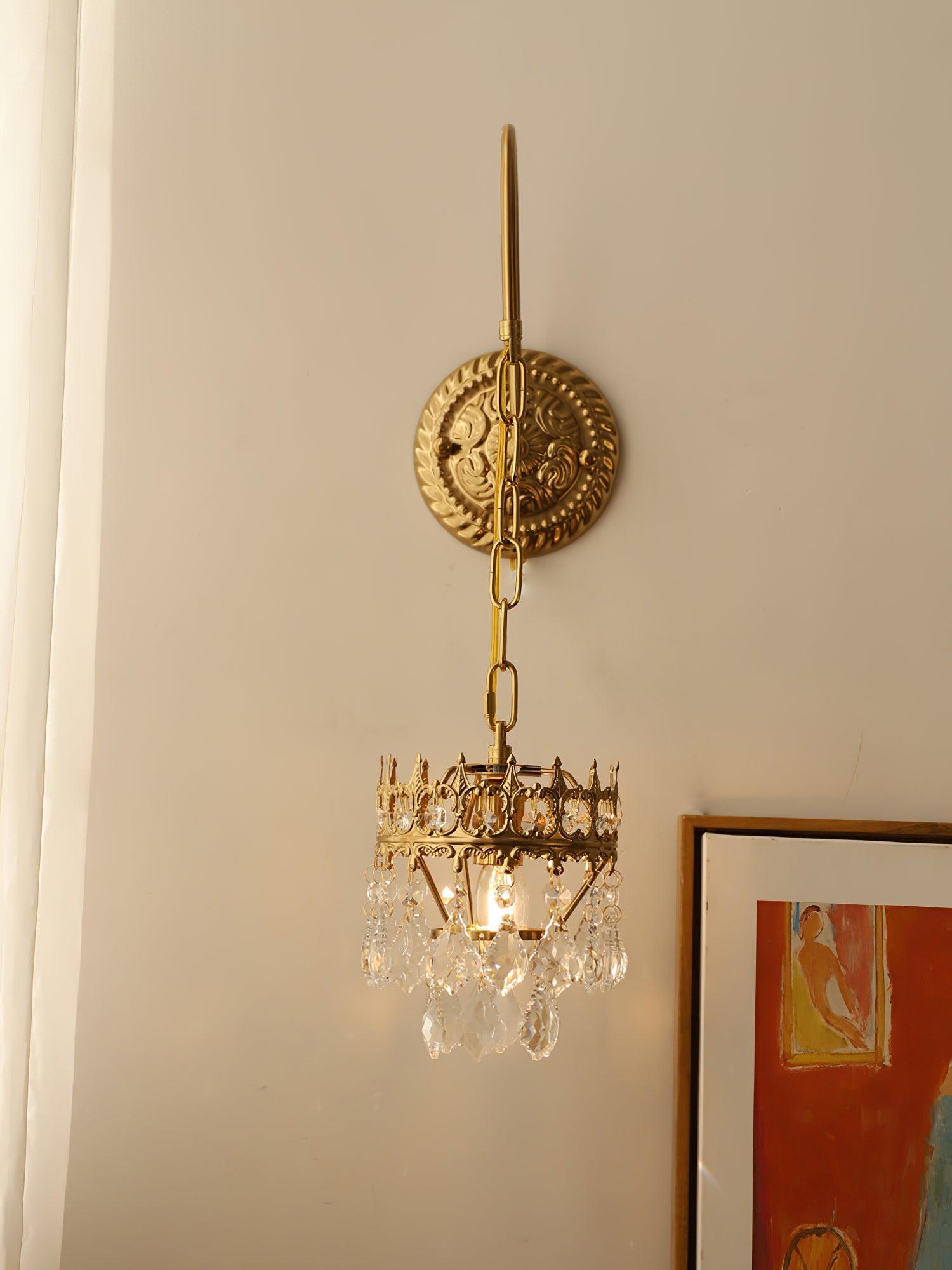 Crystal Crown Sconce - Blowlighting