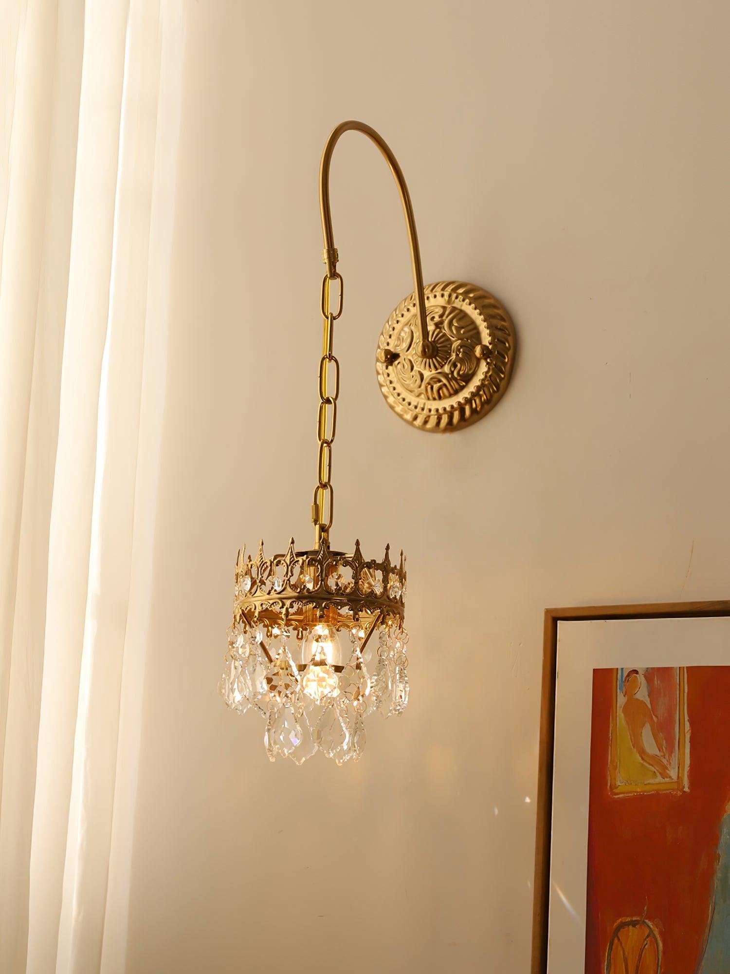 Crystal Crown Sconce - Blowlighting