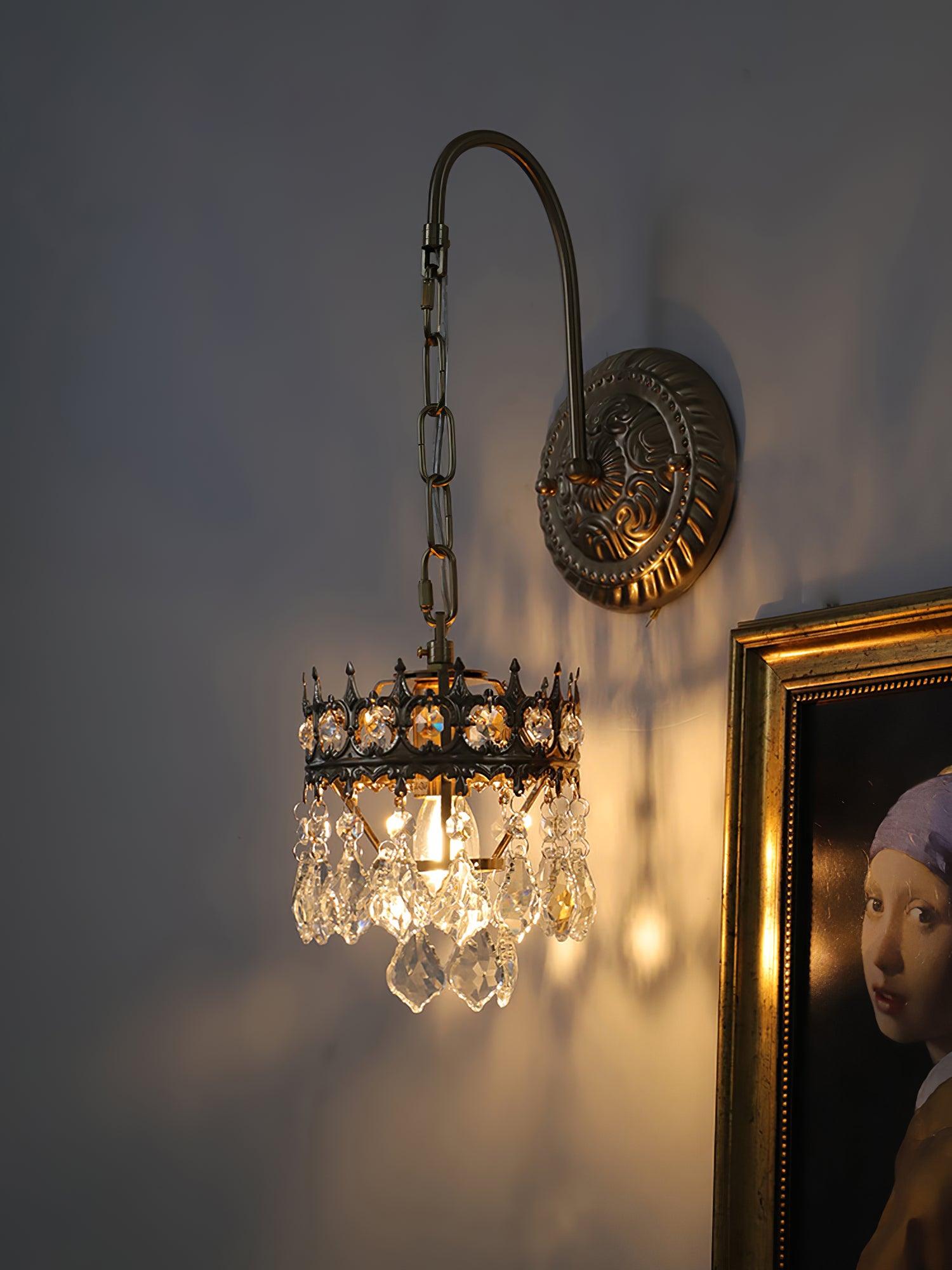 Crystal Crown Sconce - Blowlighting