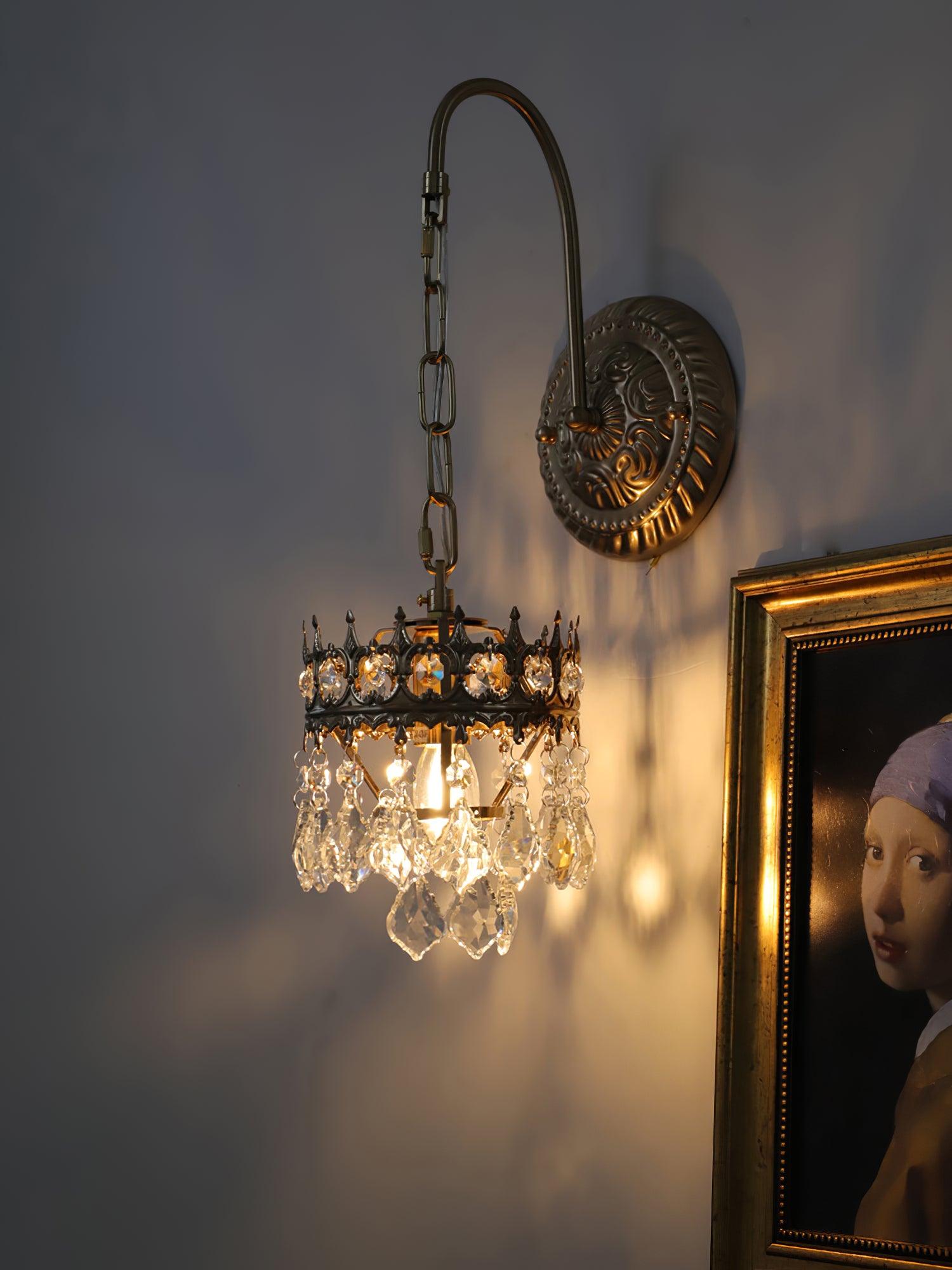 Crystal Crown Sconce - Blowlighting