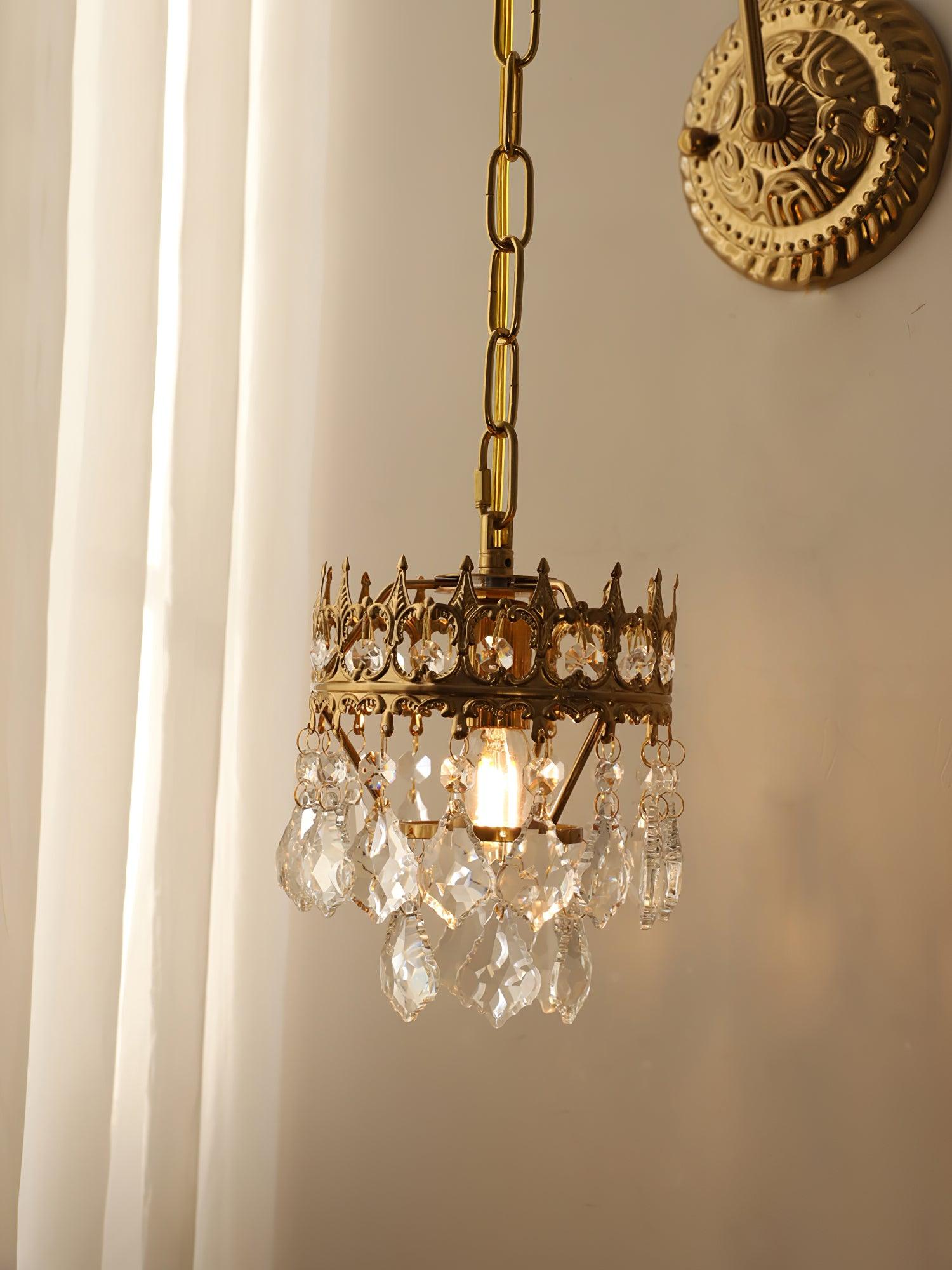 Crystal Crown Sconce - Blowlighting