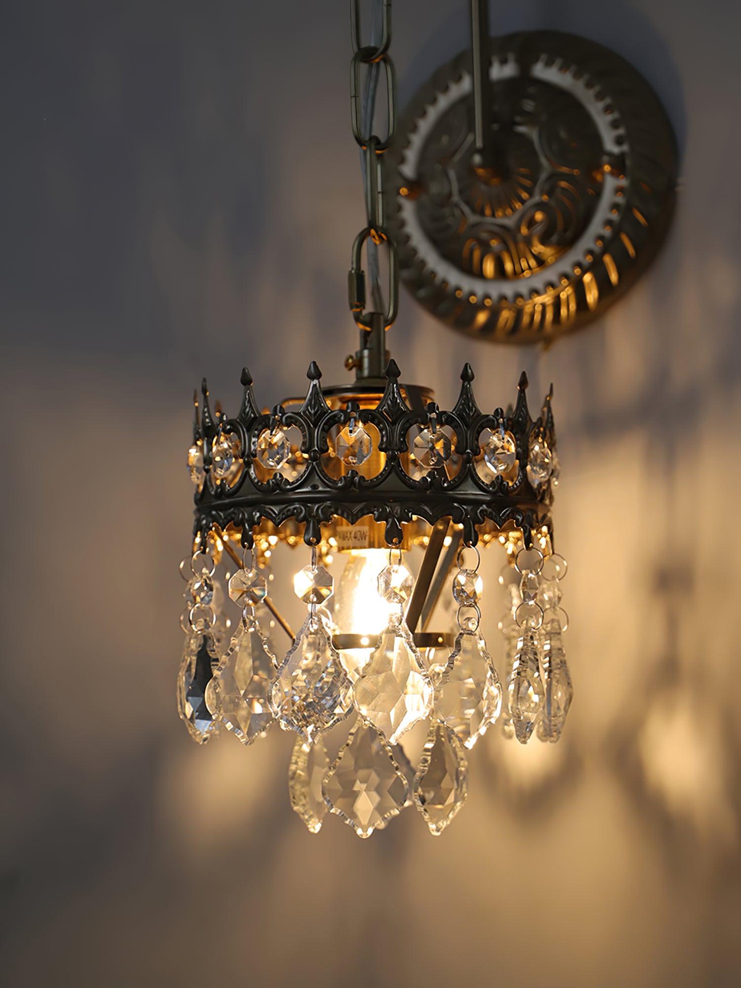 Crystal Crown Sconce - Blowlighting