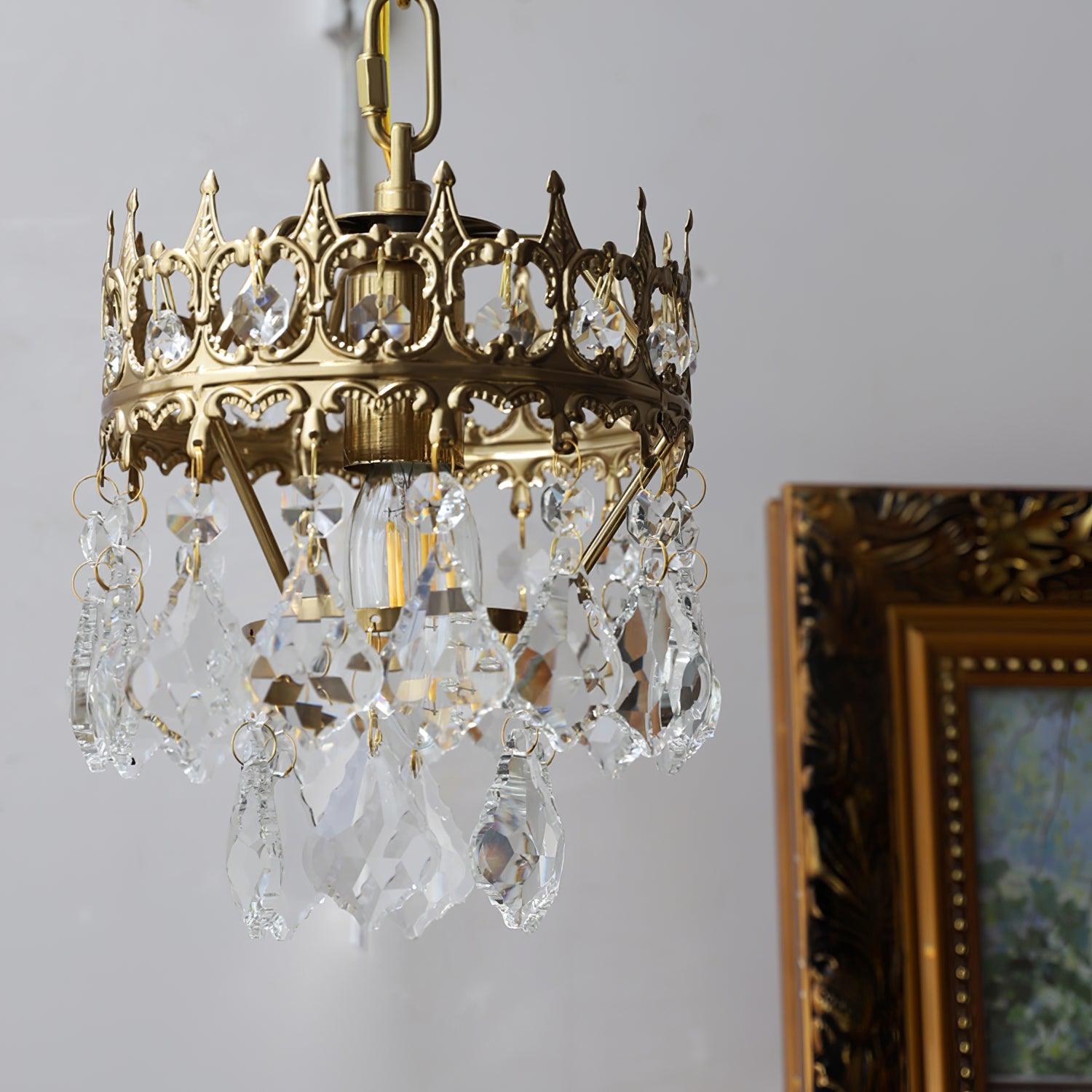 Crystal Crown Sconce - Blowlighting