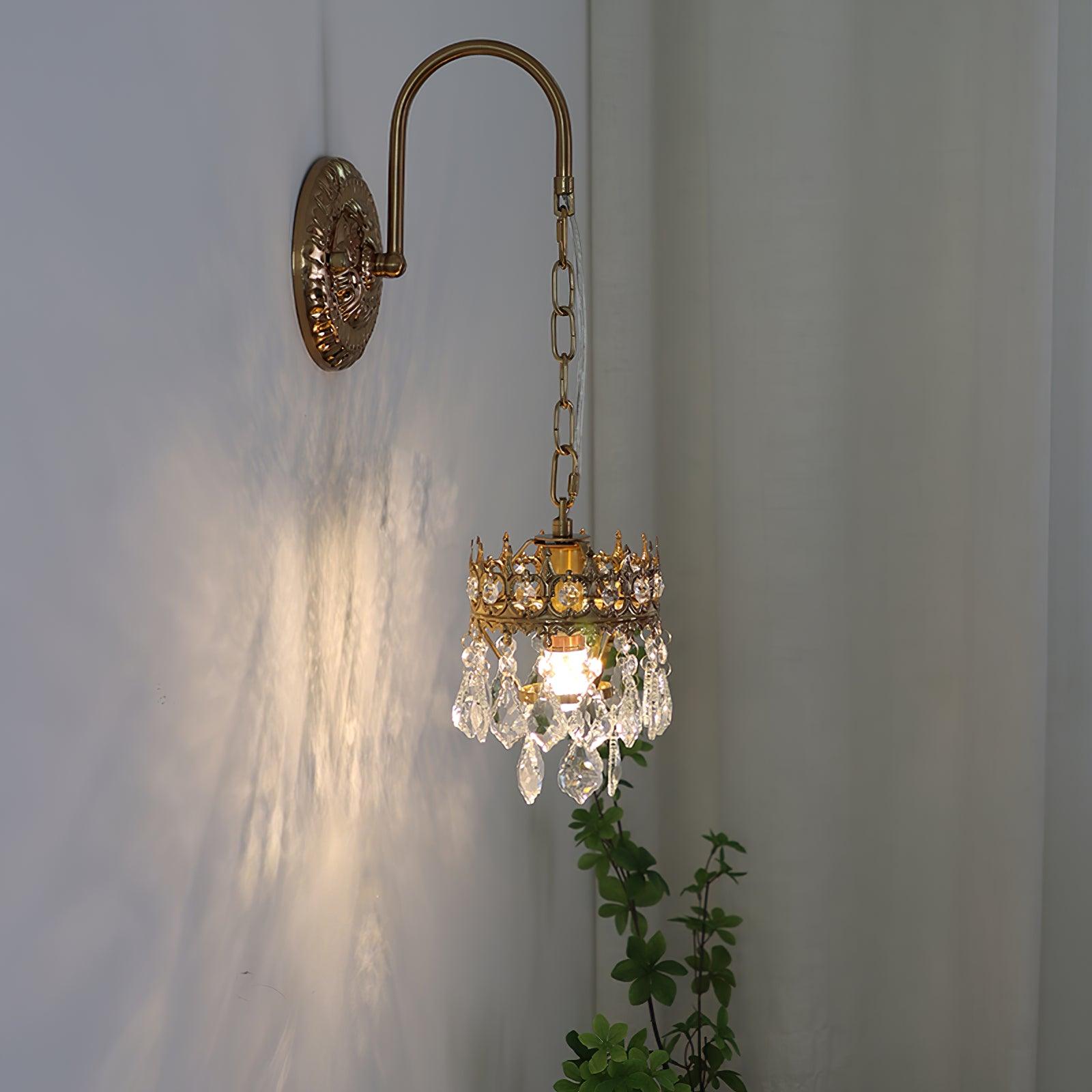 Crystal Crown Sconce - Blowlighting
