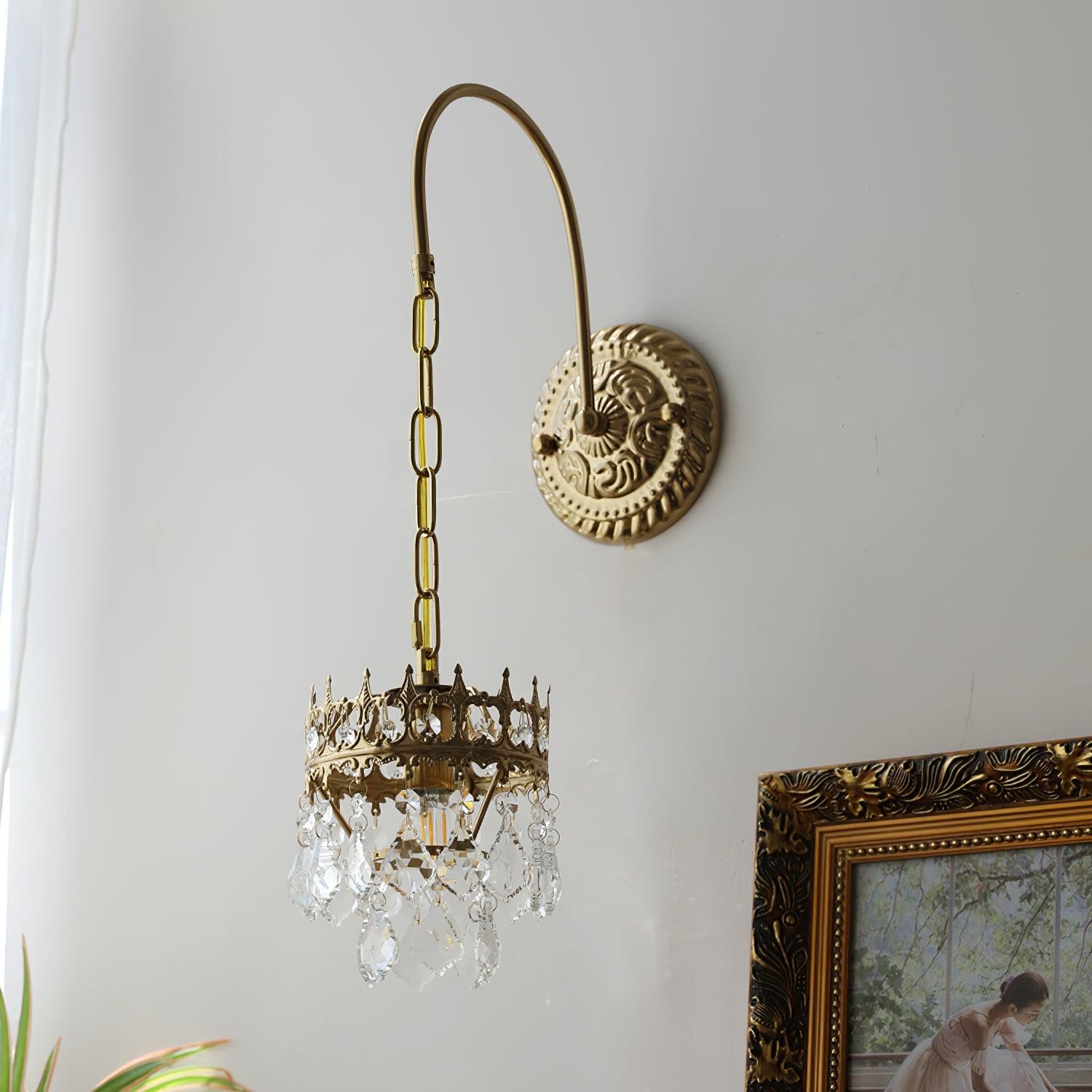 Crystal Crown Sconce - Blowlighting