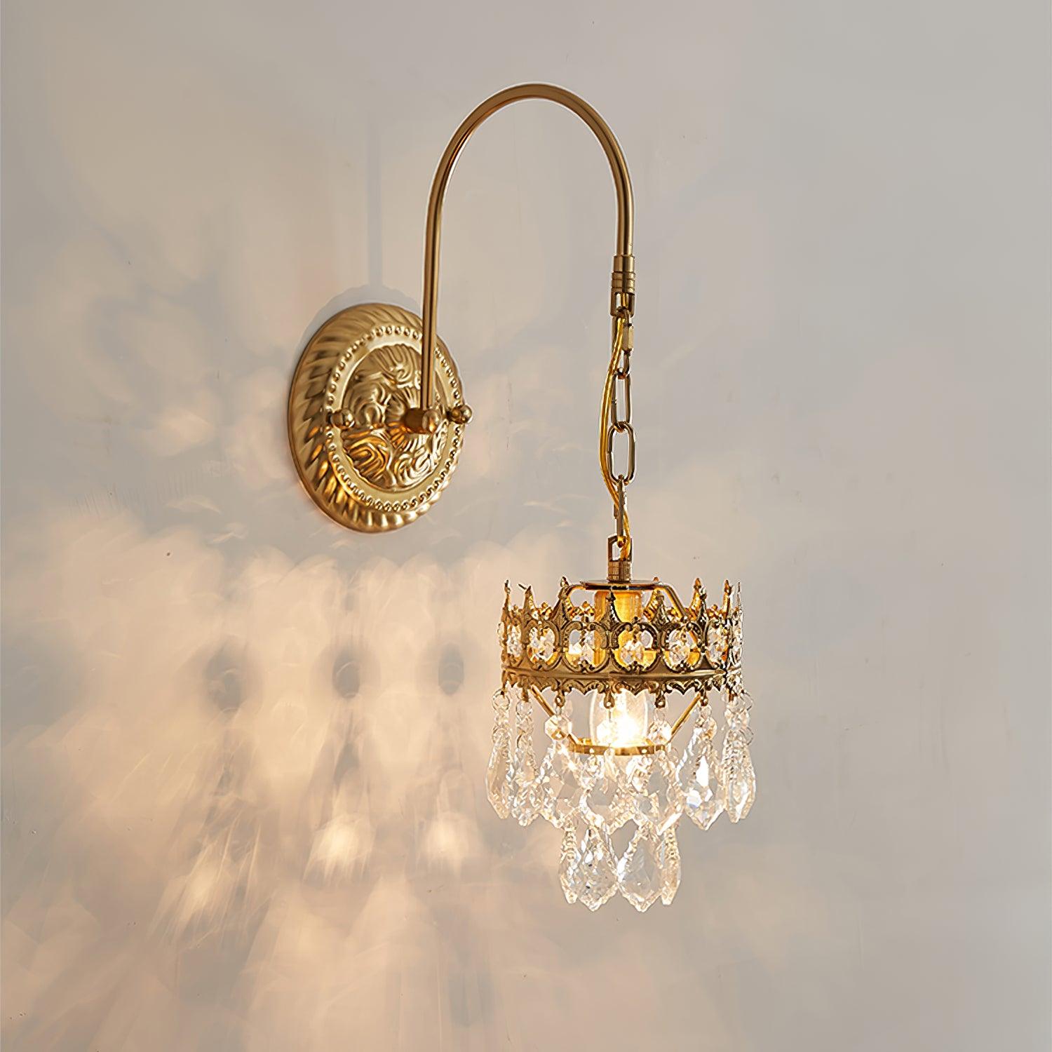 Crystal Crown Sconce - Blowlighting