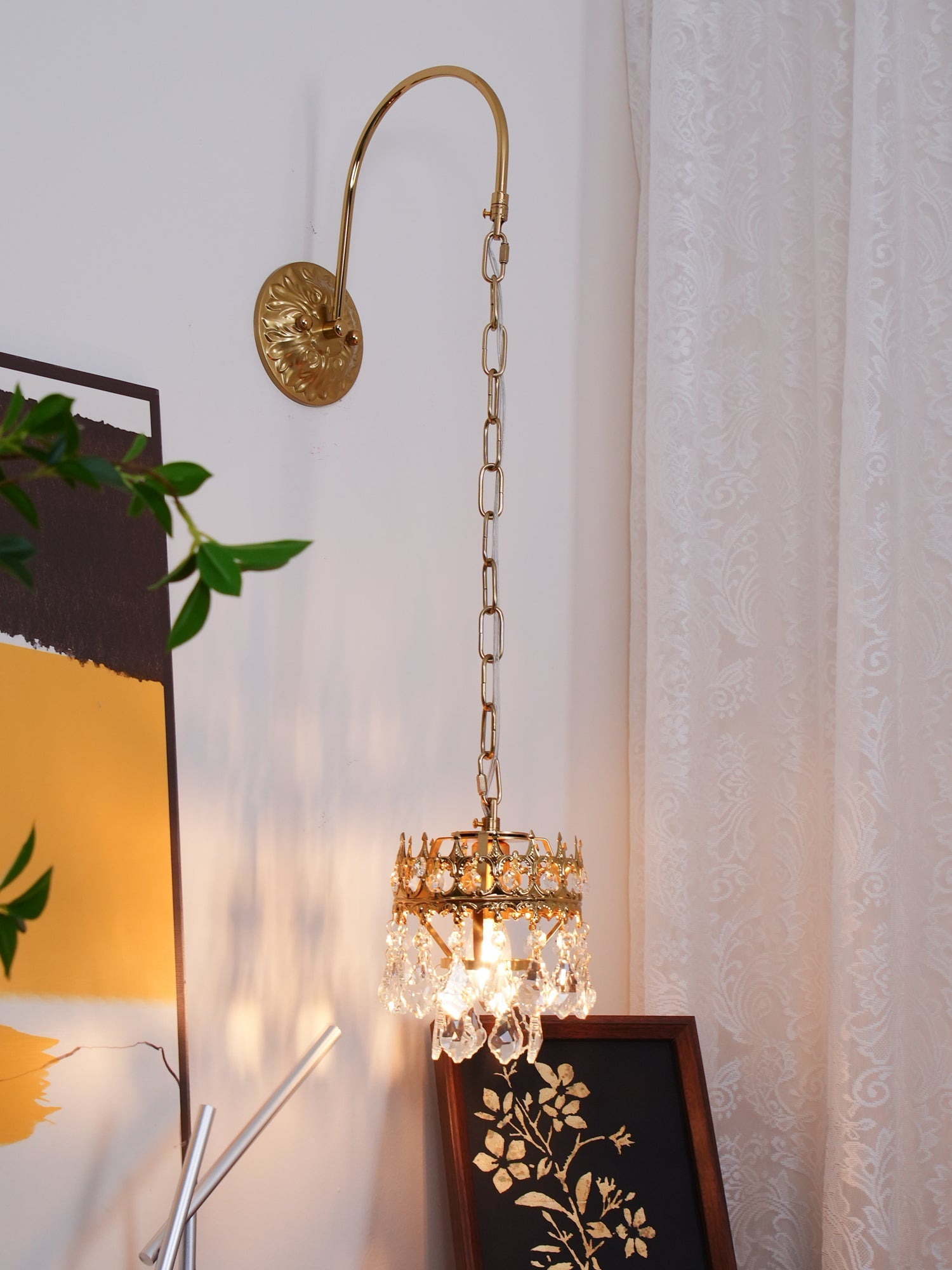 Crystal Crown Sconce - Blowlighting