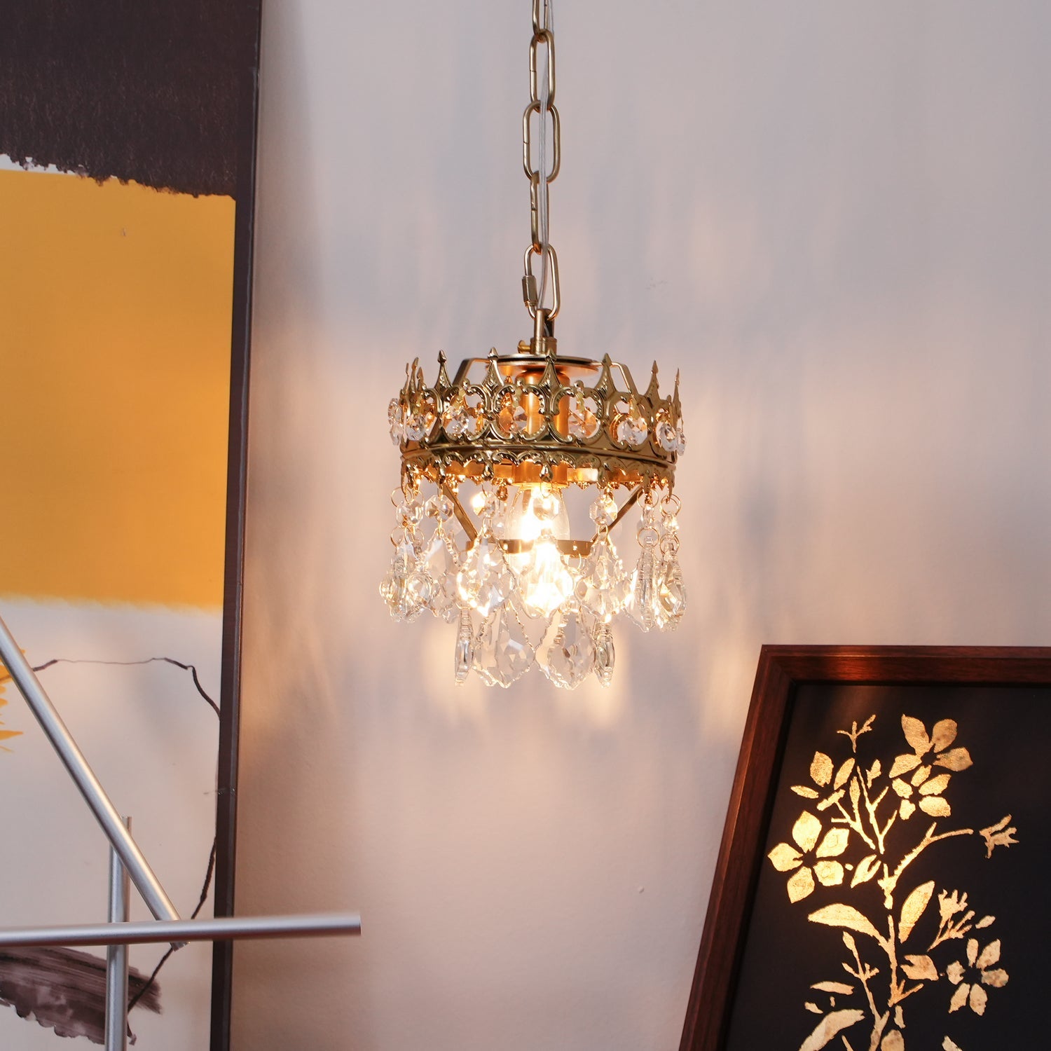 Crystal Crown Sconce - Blowlighting