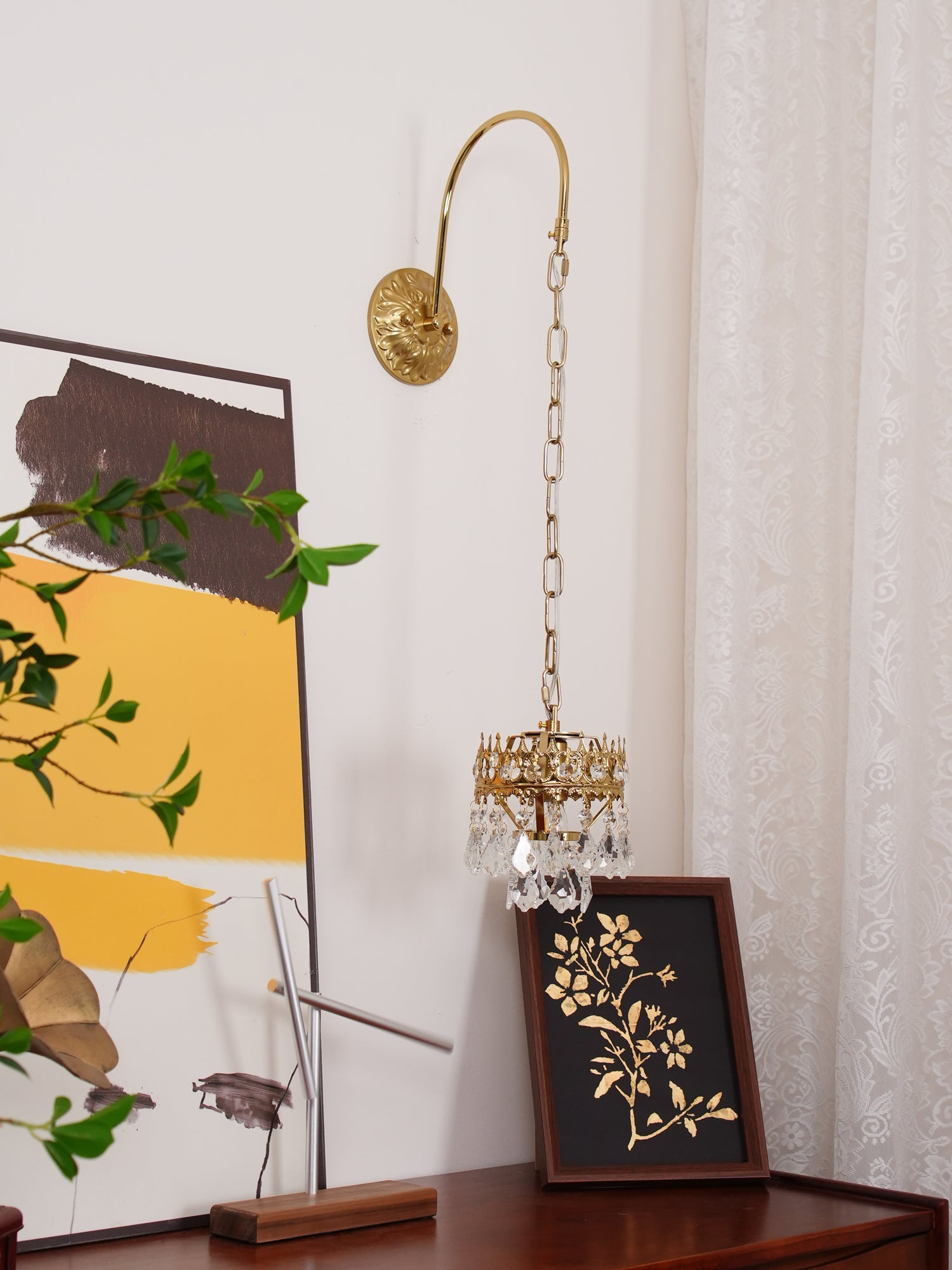 Crystal Crown Sconce - Blowlighting
