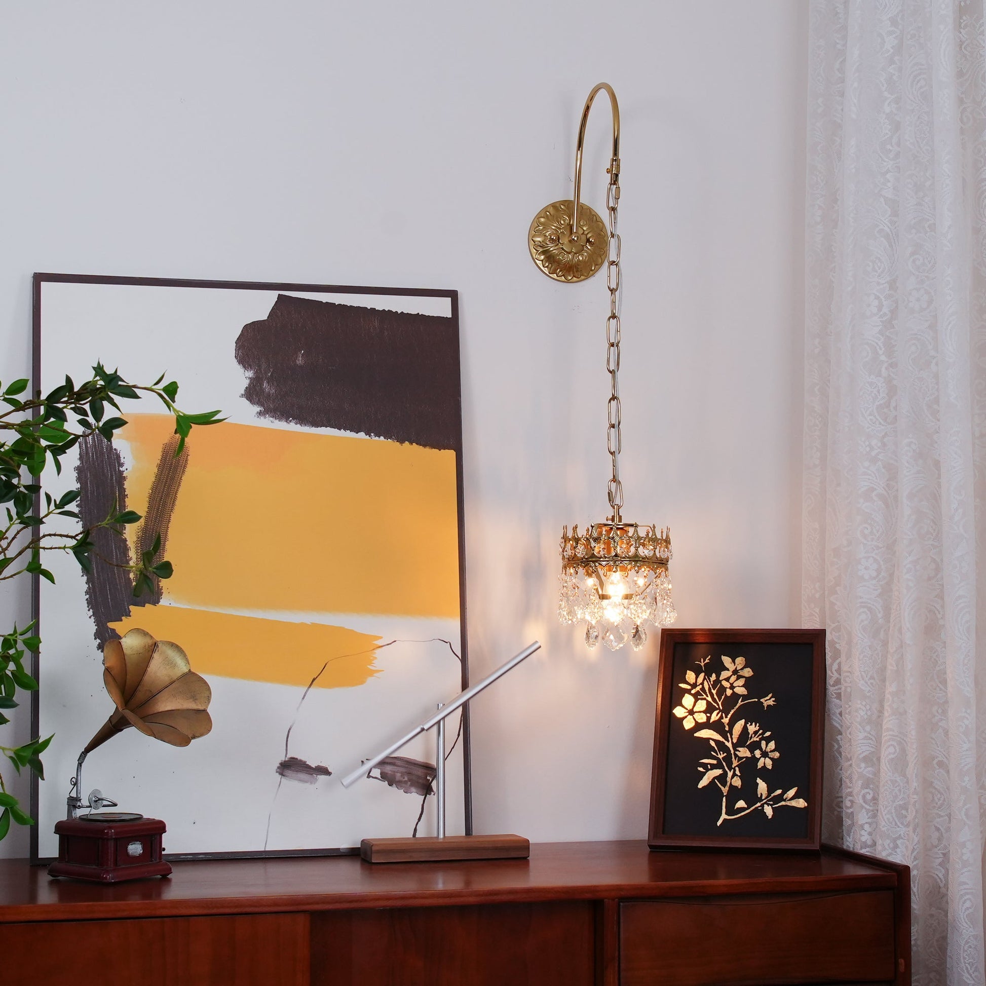 Crystal Crown Sconce - Blowlighting