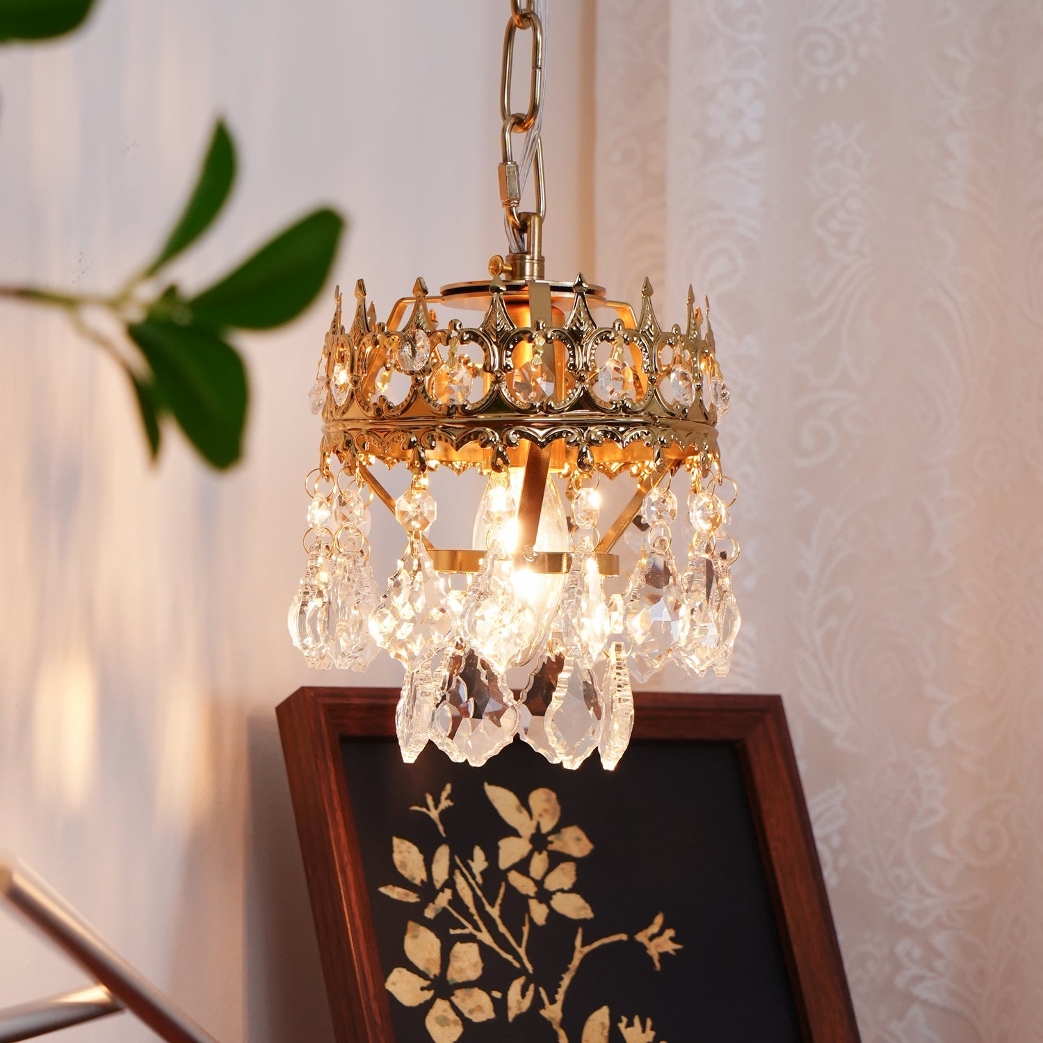 Crystal Crown Sconce - Blowlighting