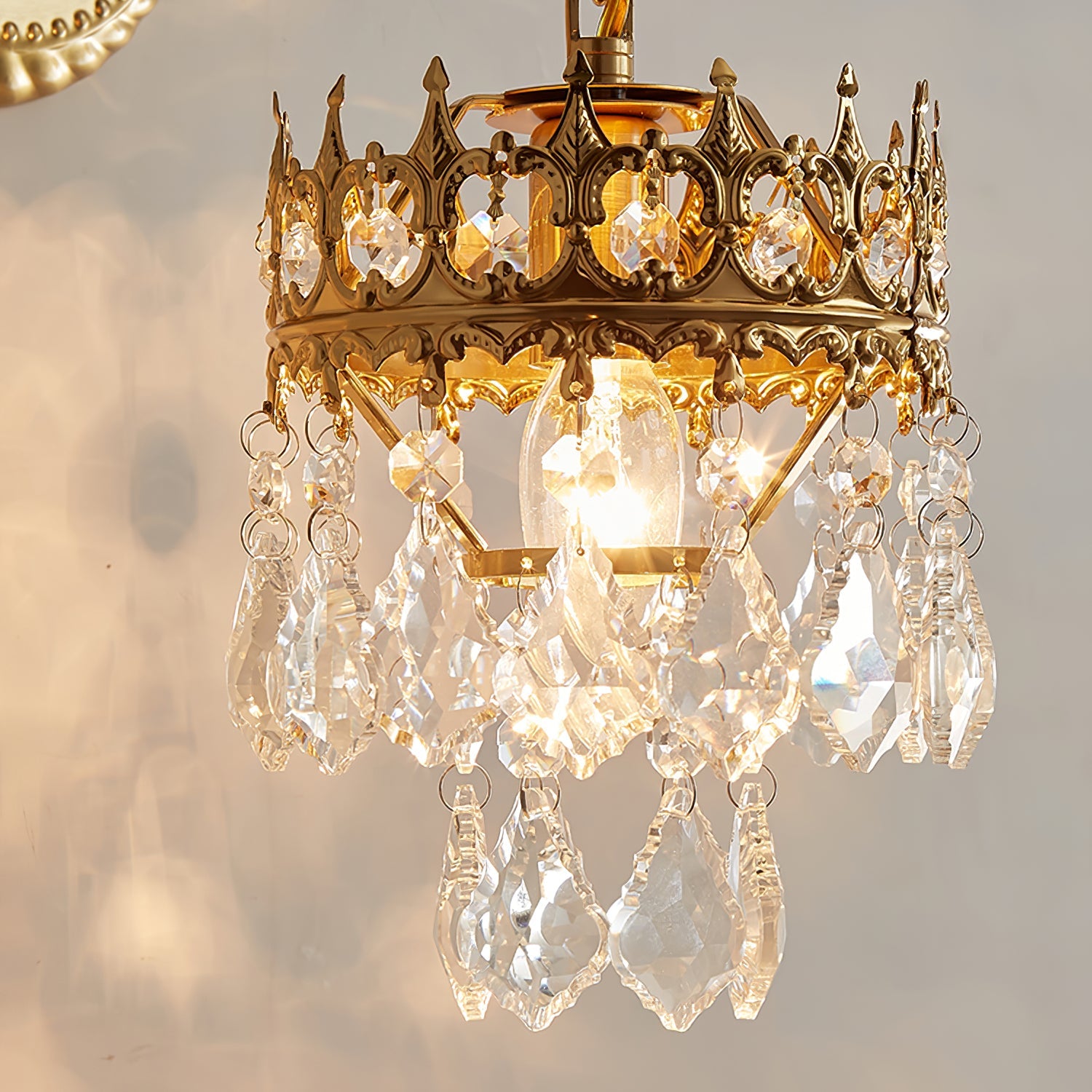 Crystal Crown Sconce - Blowlighting