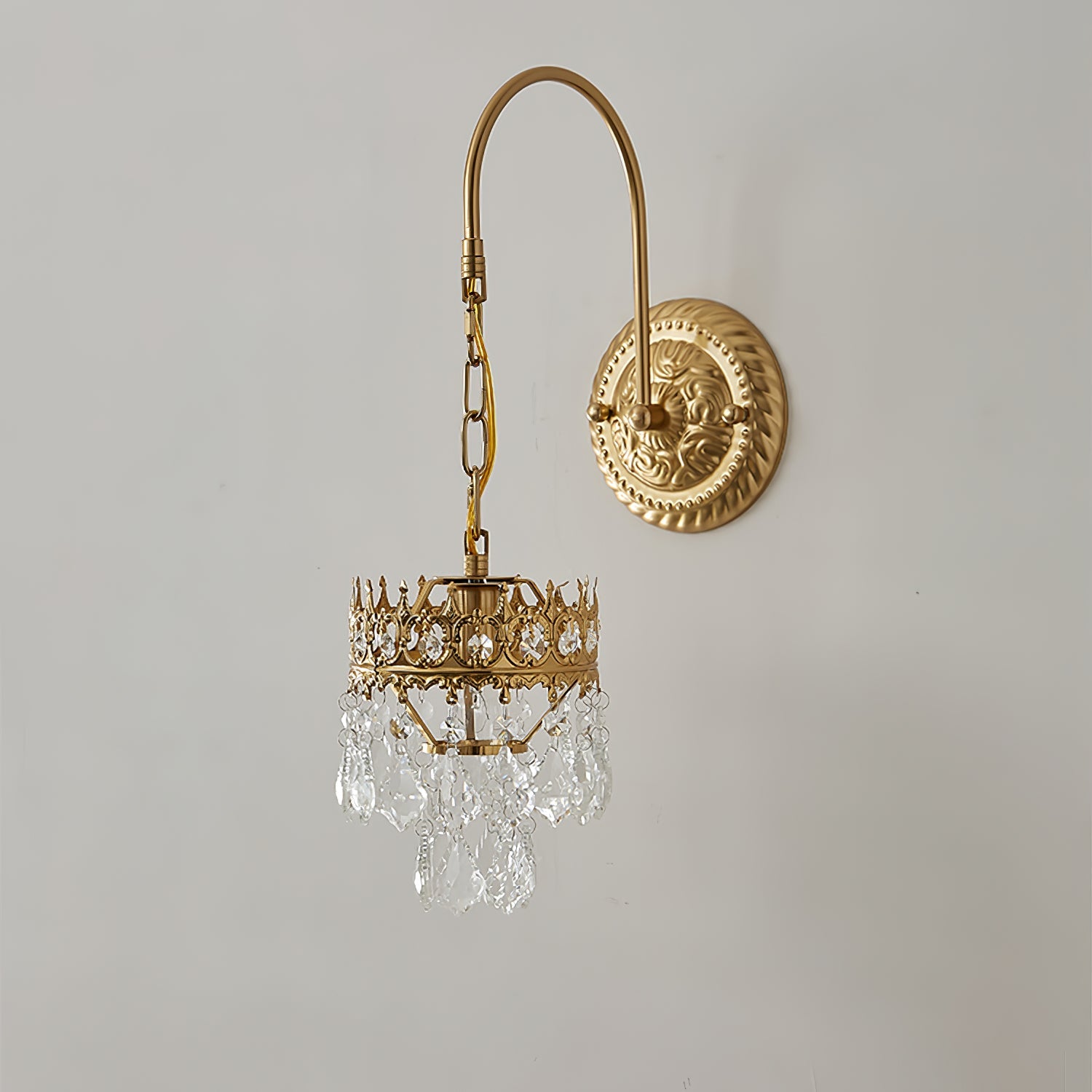 Crystal Crown Sconce - Blowlighting