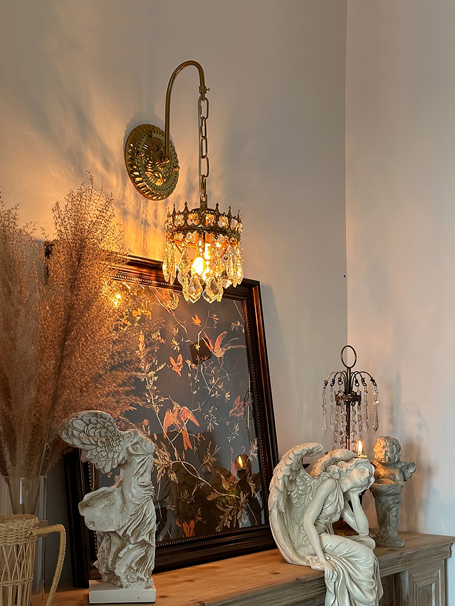 Crystal Crown Sconce - Blowlighting