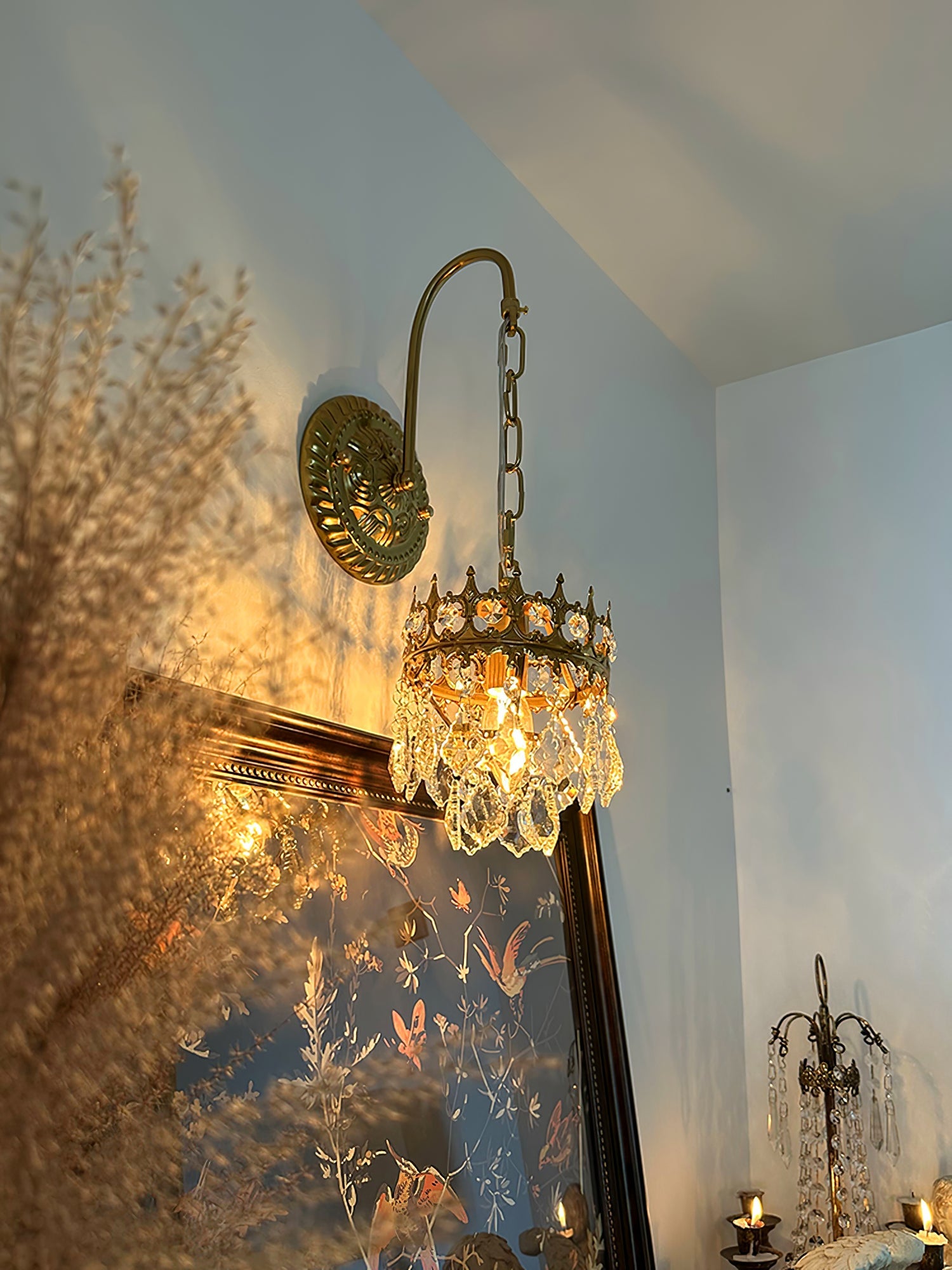 Crystal Crown Sconce - Blowlighting