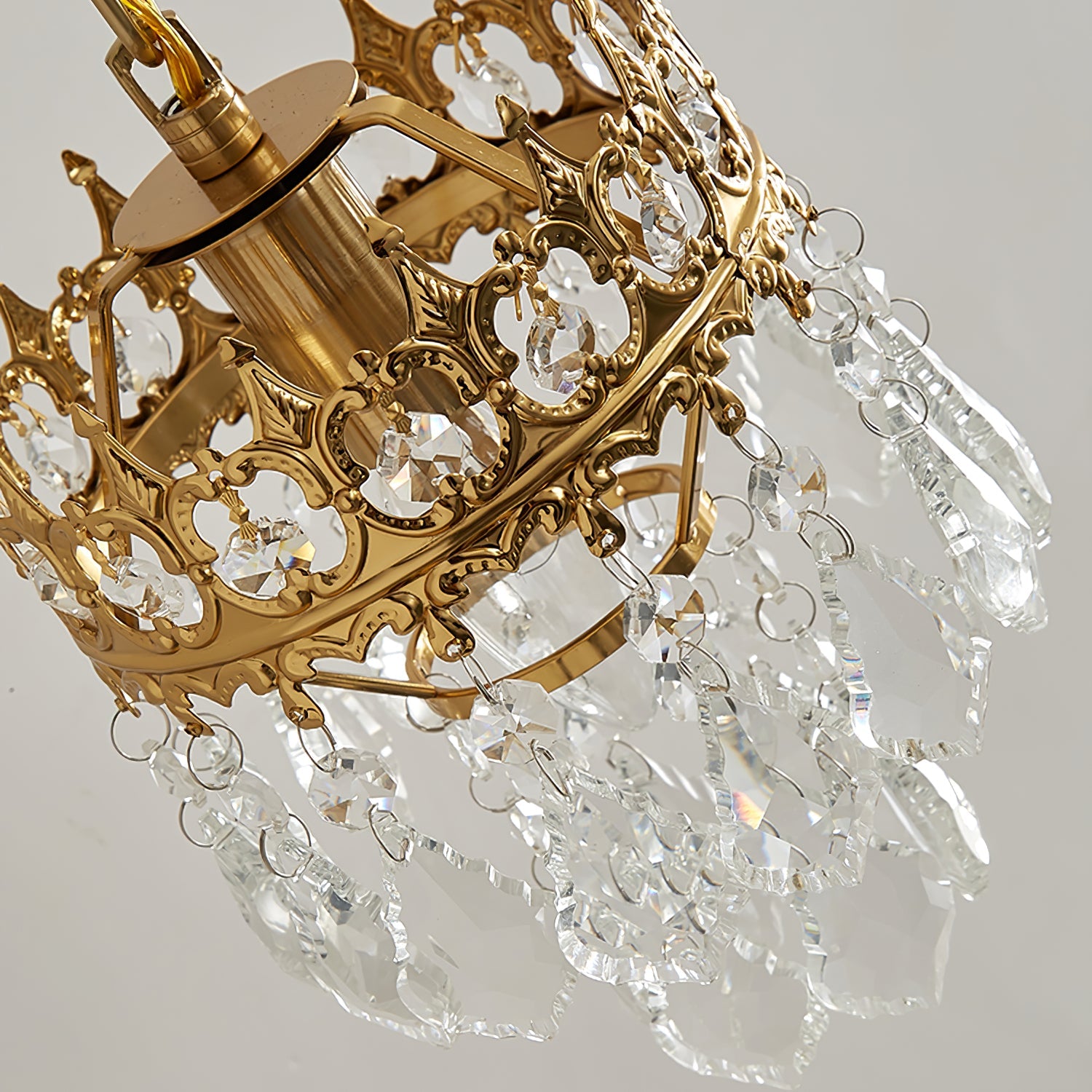 Crystal Crown Sconce - Blowlighting