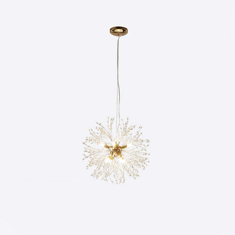 Crystal Dandelion Chandelier - Blowlighting