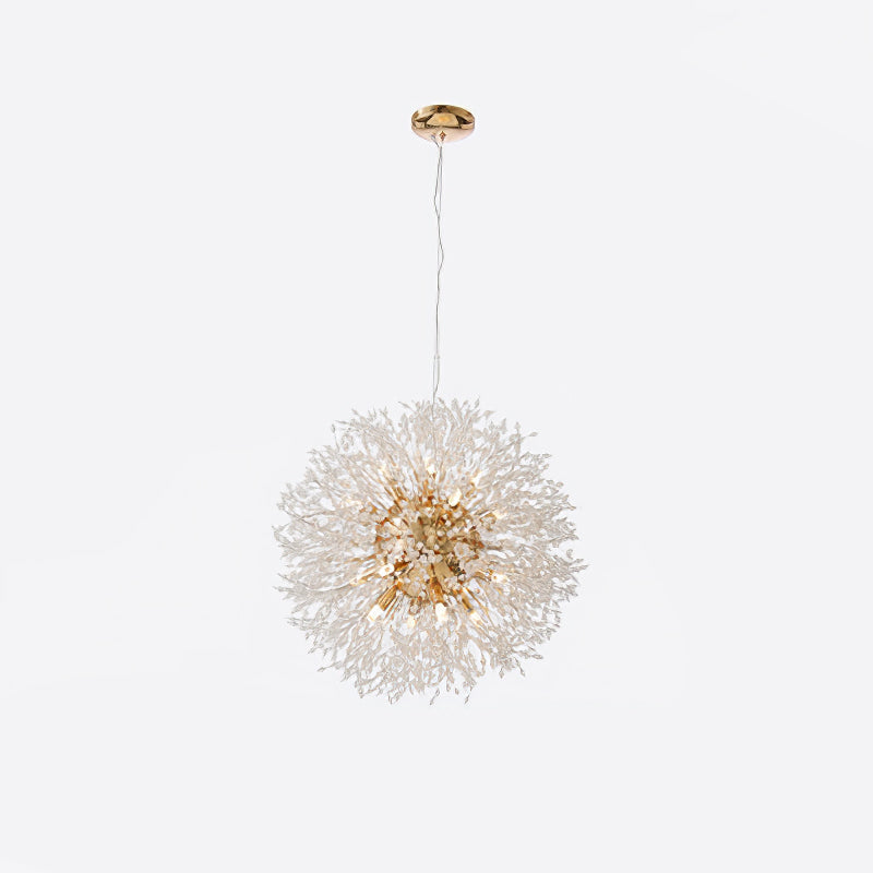 Crystal Dandelion Chandelier - Blowlighting