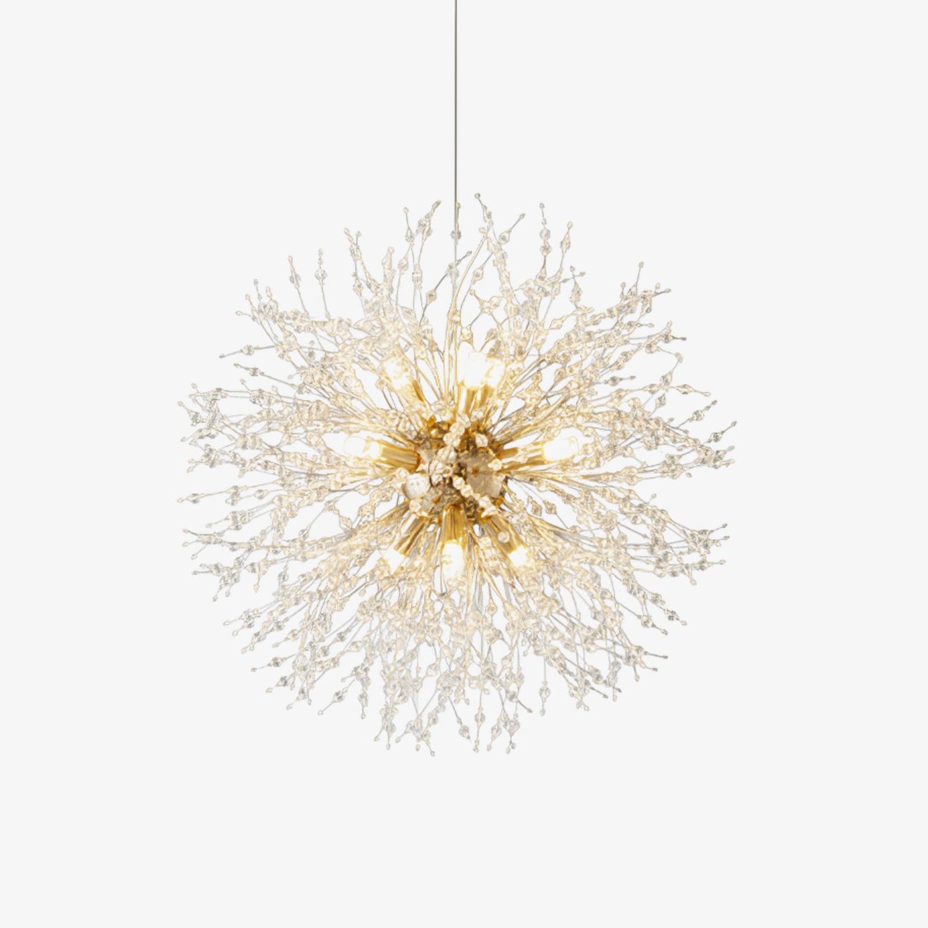 Crystal Dandelion Chandelier - Blowlighting