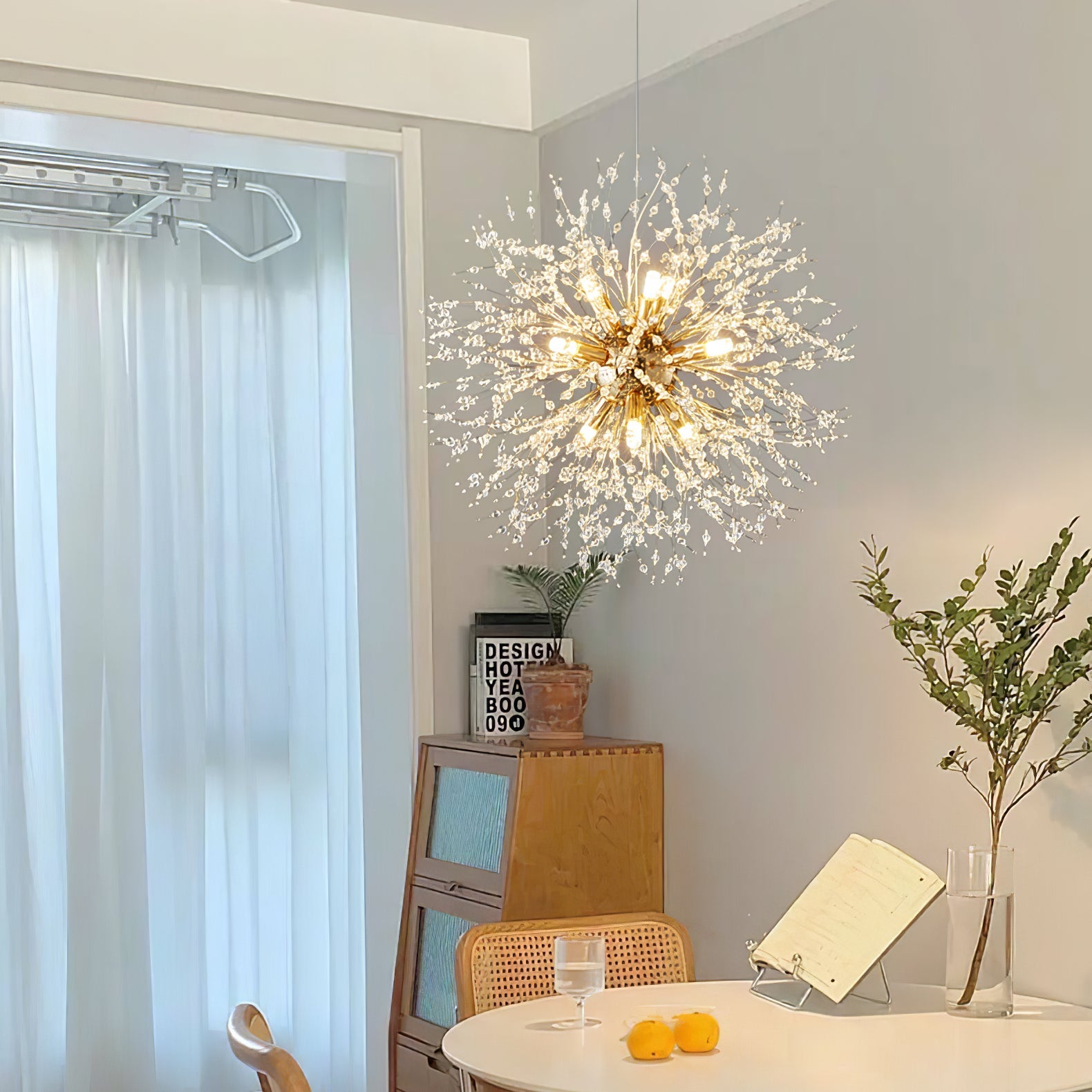 Crystal Dandelion Chandelier - Blowlighting