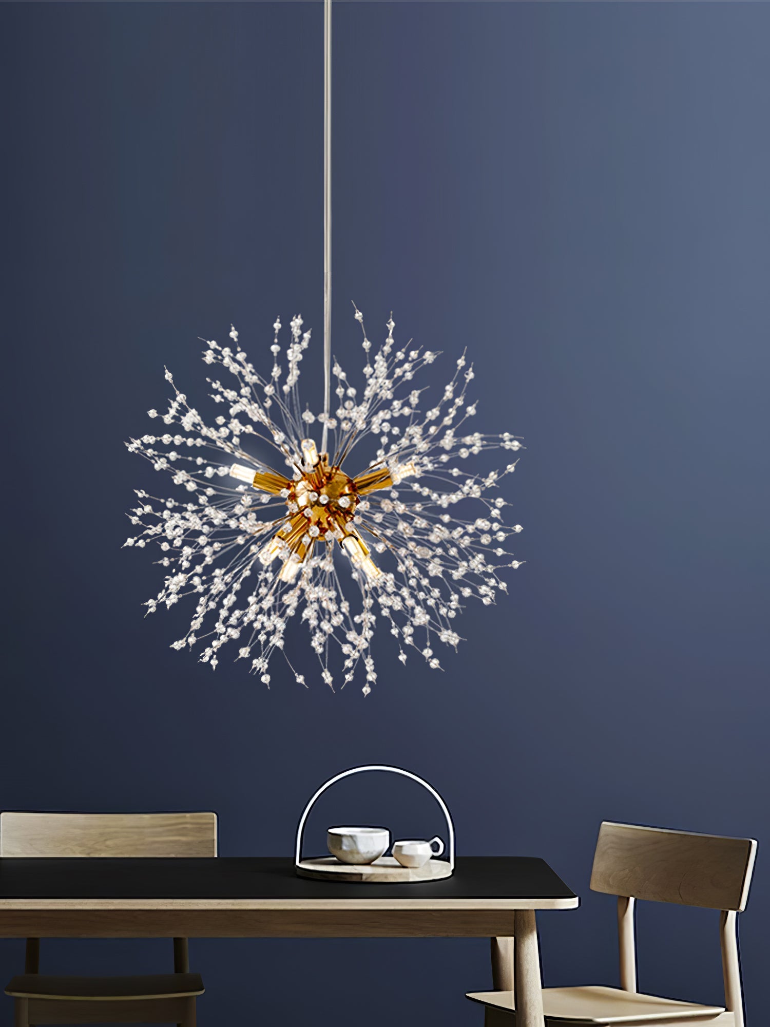 Crystal Dandelion Chandelier - Blowlighting