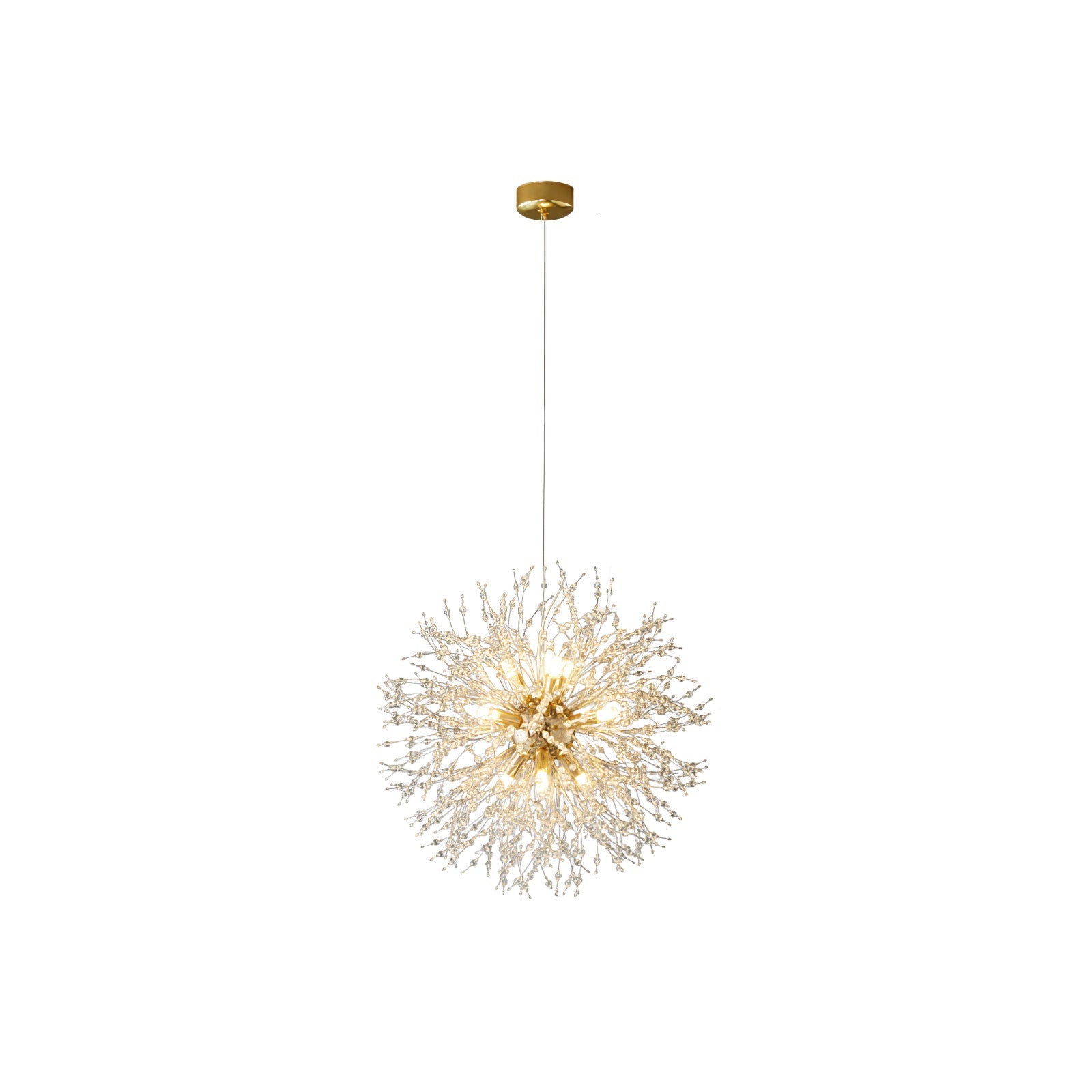 Crystal Dandelion Chandelier - Blowlighting