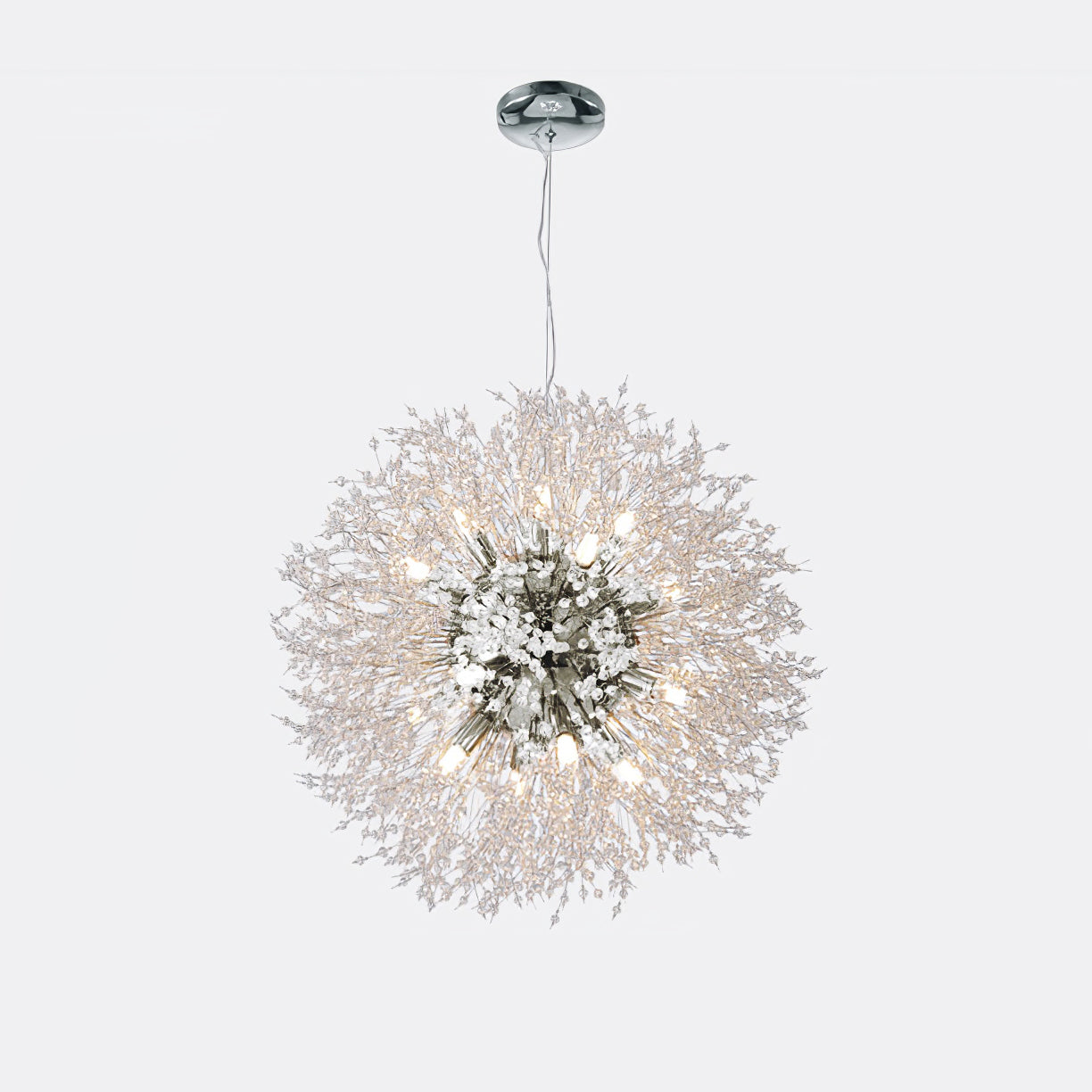 Crystal Dandelion Chandelier - Blowlighting