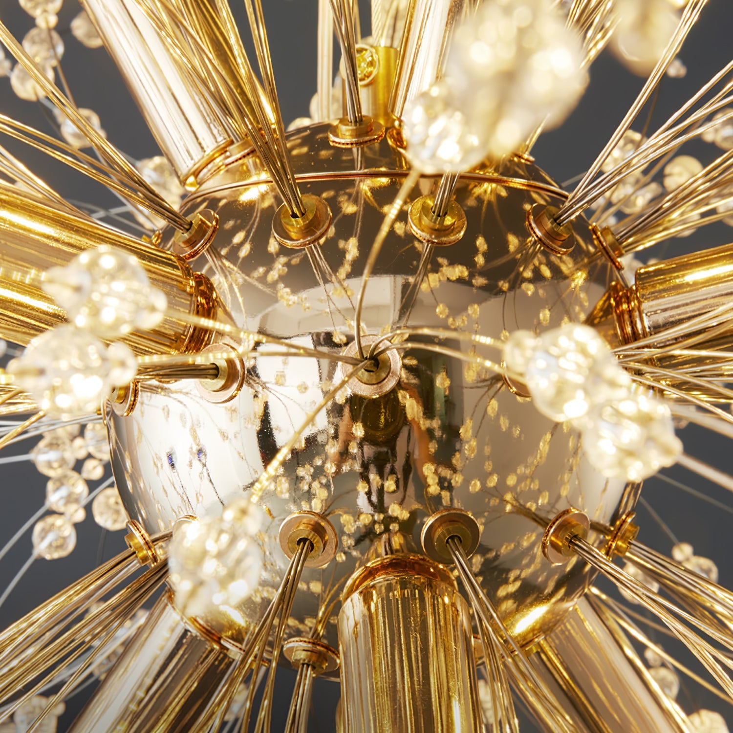 Crystal Dandelion Chandelier - Blowlighting