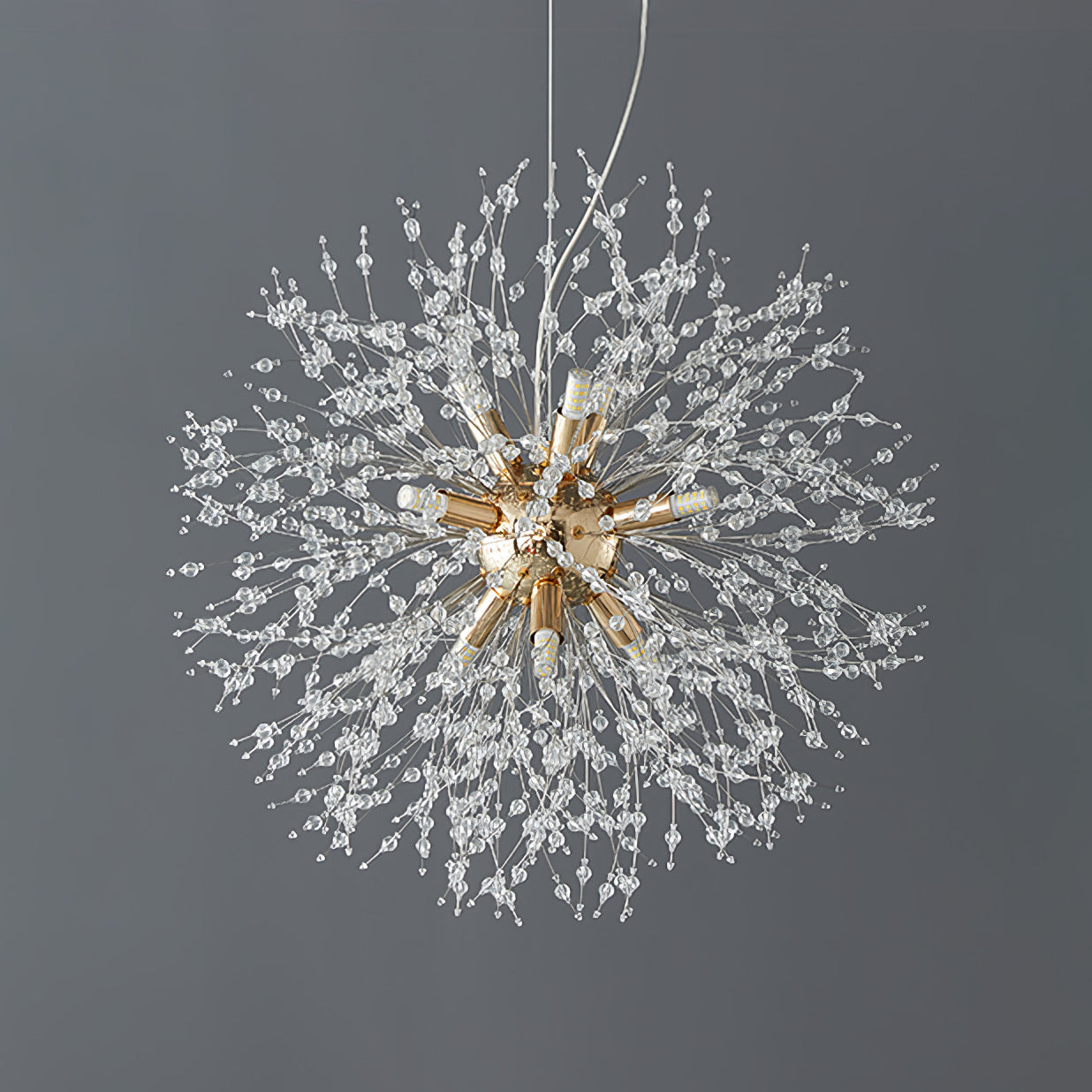 Crystal Dandelion Chandelier - Blowlighting