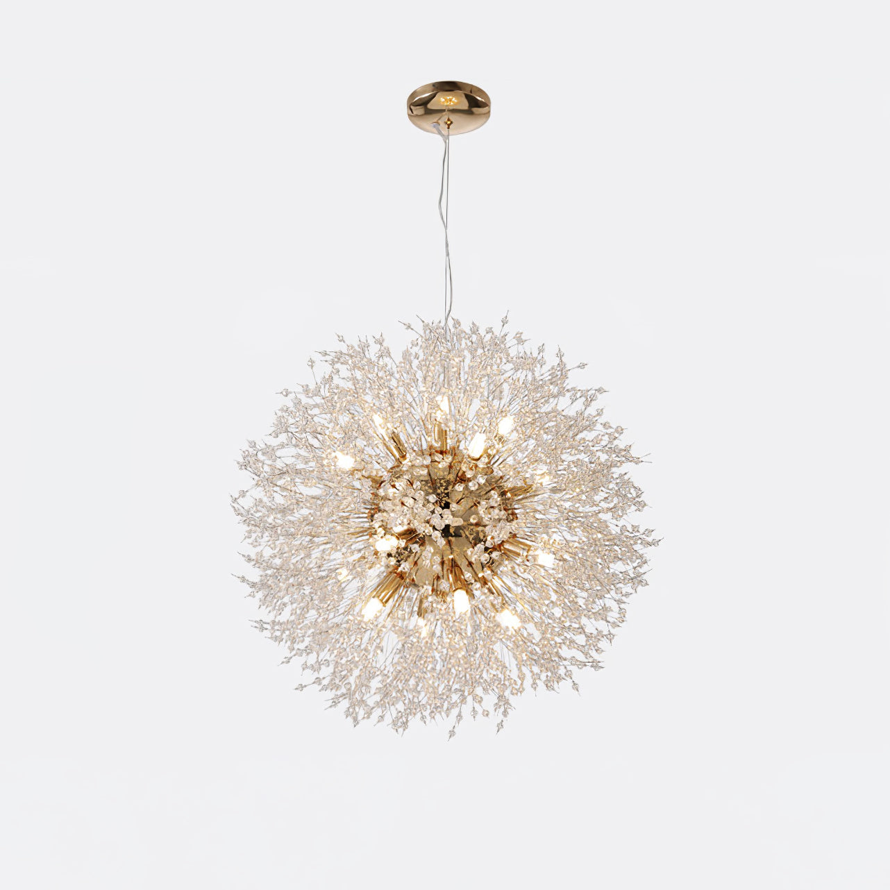 Crystal Dandelion Chandelier - Blowlighting