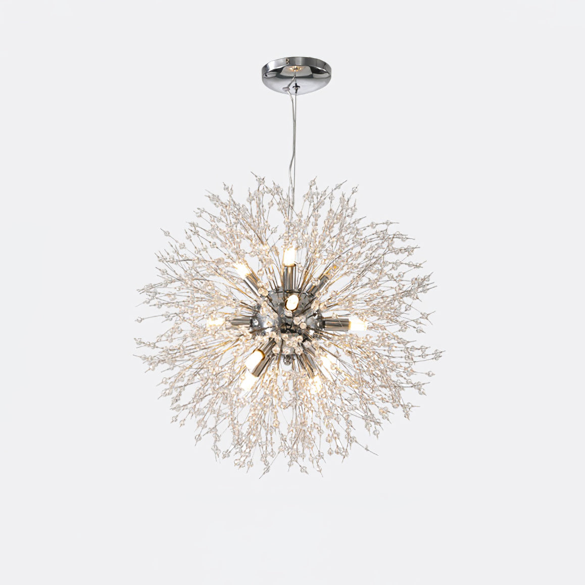 Crystal Dandelion Chandelier - Blowlighting