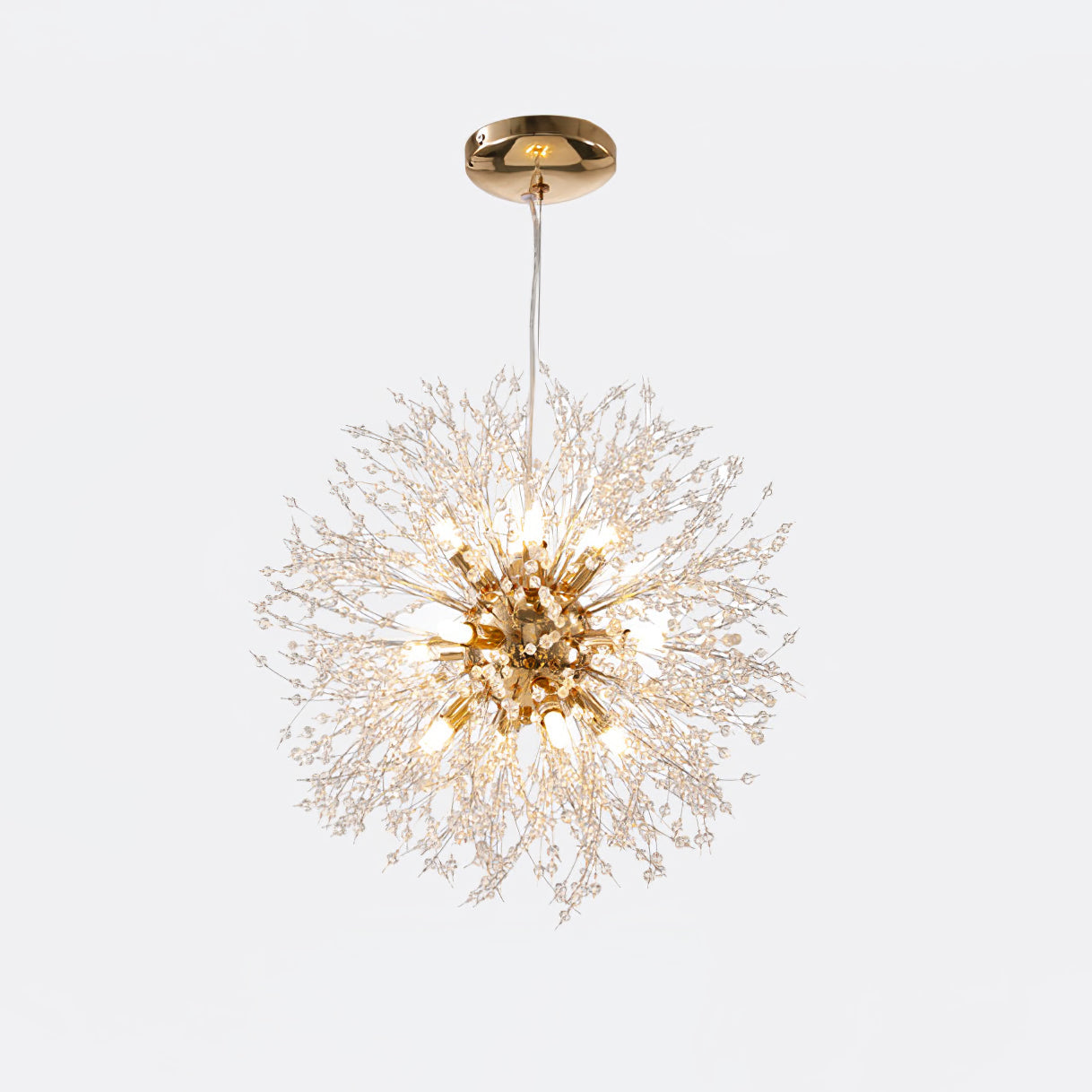 Crystal Dandelion Chandelier - Blowlighting
