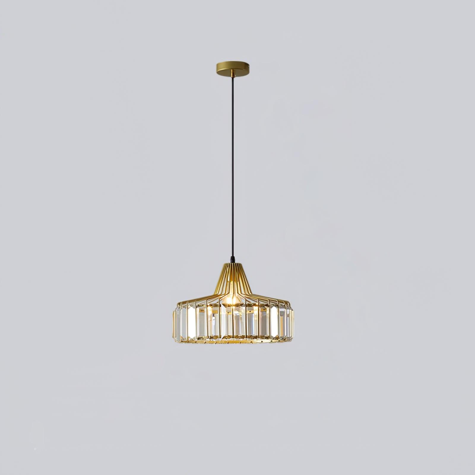 Crystal Drum Pendant Lamp - Blowlighting