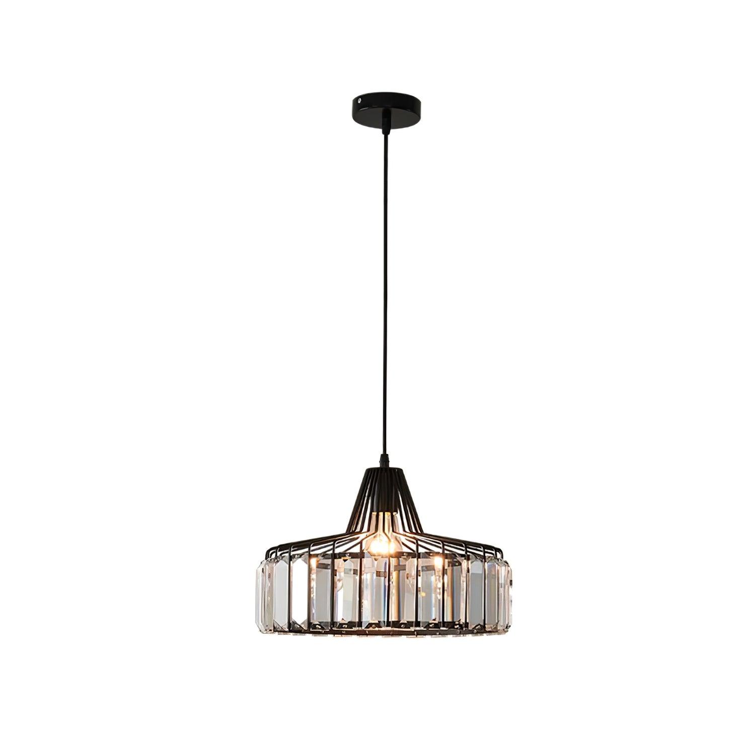 Crystal Drum Pendant Lamp - Blowlighting