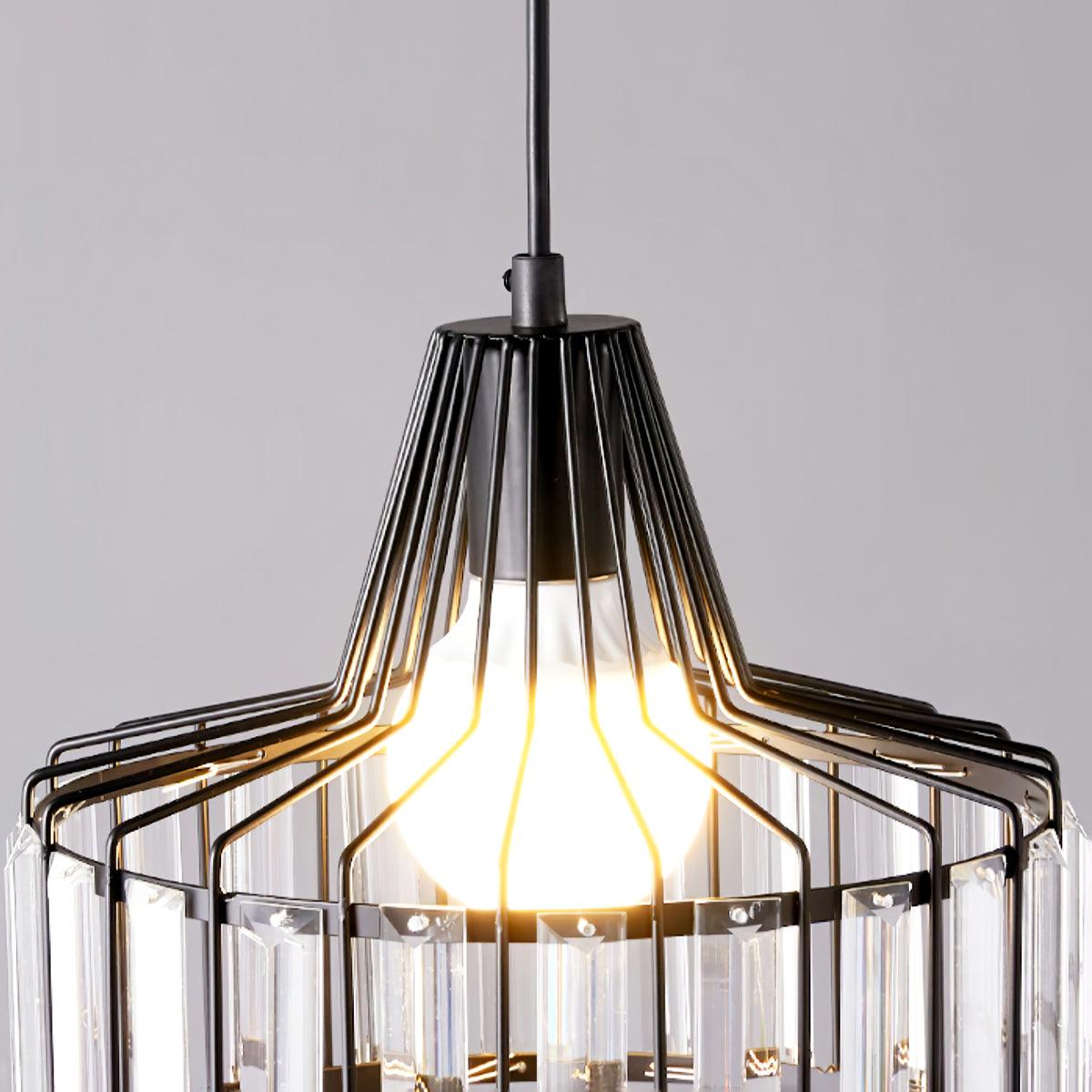Crystal Drum Pendant Lamp - Blowlighting