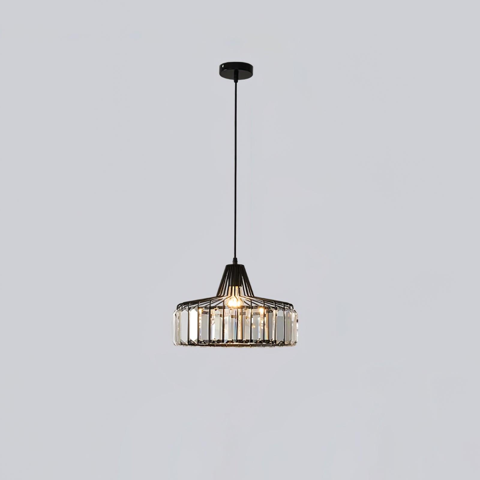 Crystal Drum Pendant Lamp - Blowlighting