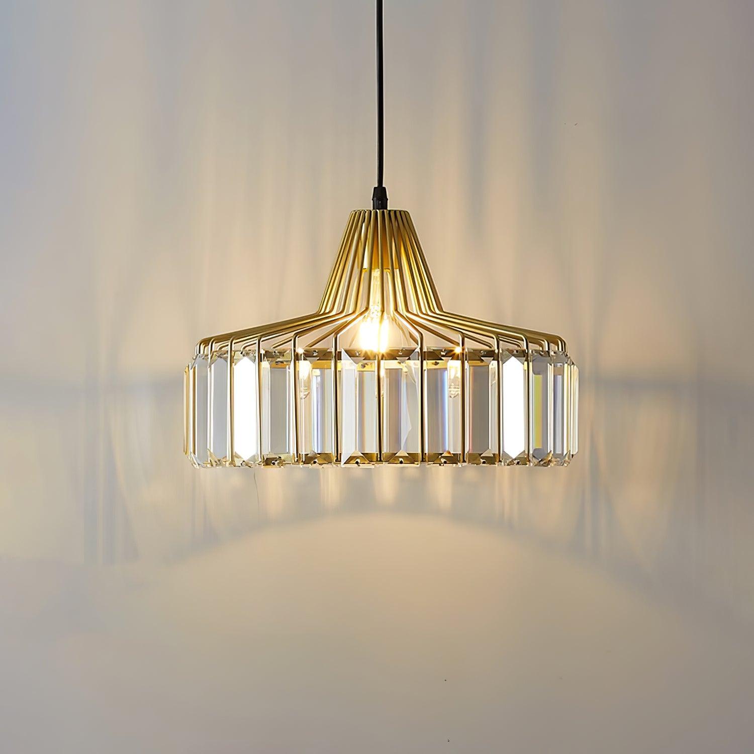 Crystal Drum Pendant Lamp - Blowlighting
