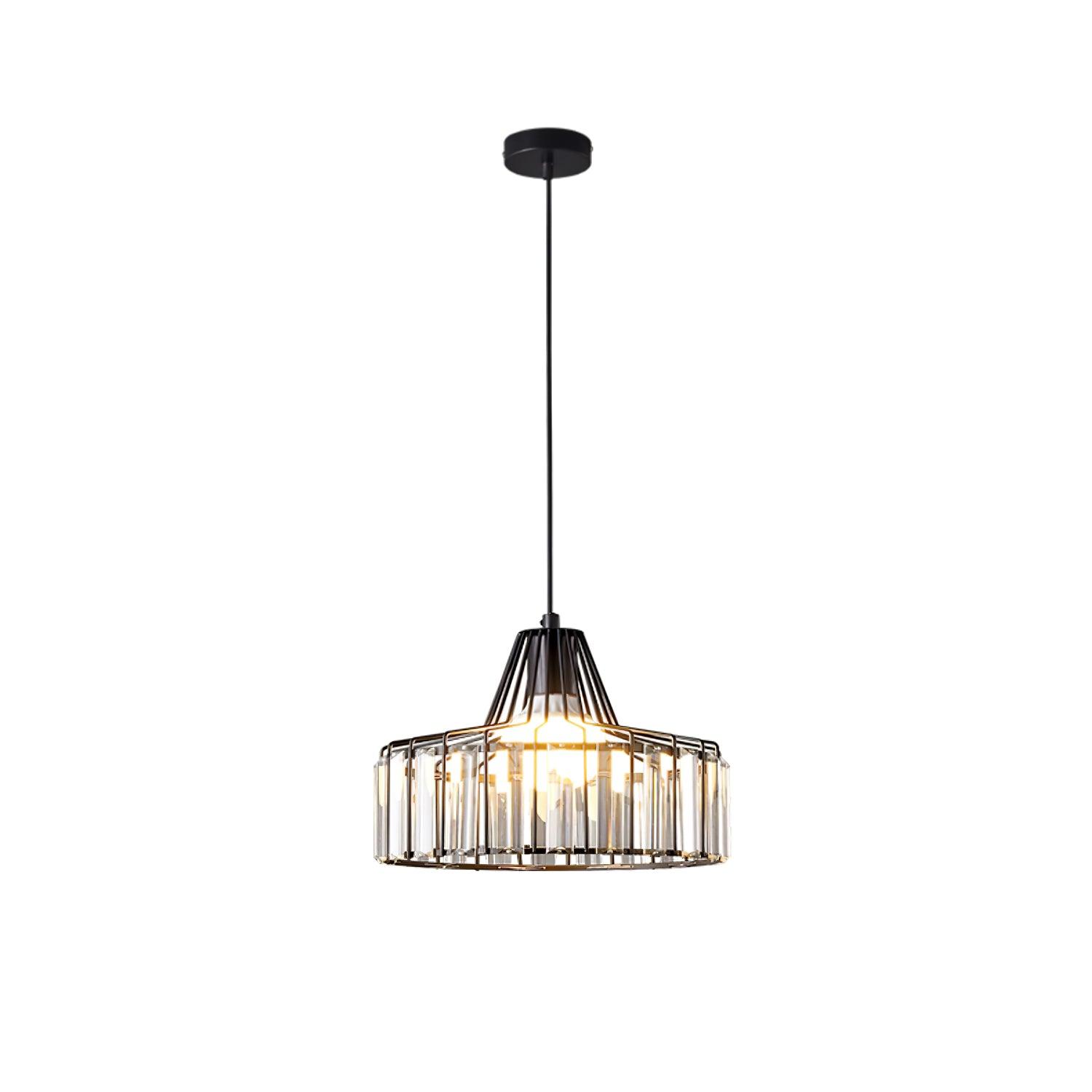 Crystal Drum Pendant Lamp - Blowlighting