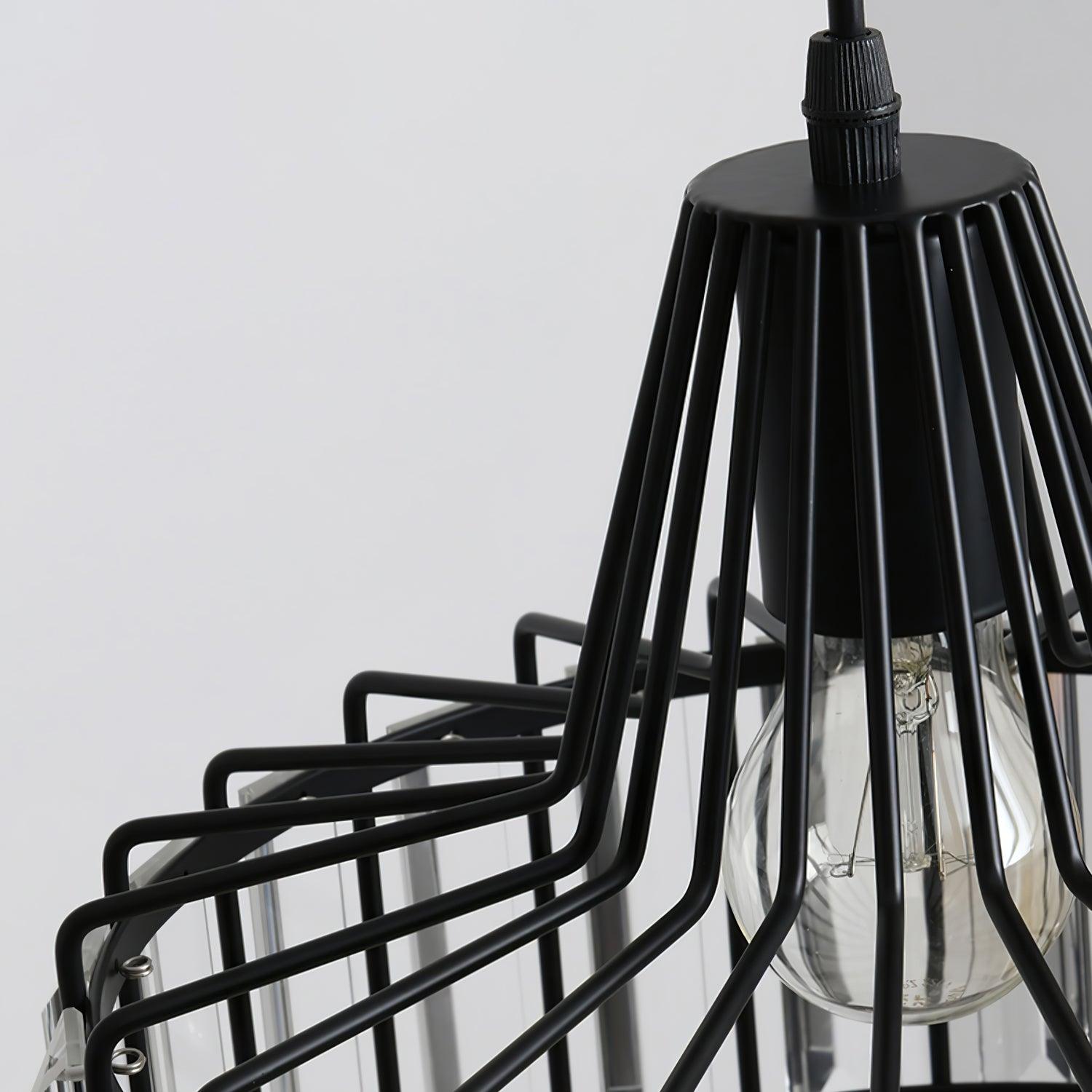Crystal Drum Pendant Lamp - Blowlighting