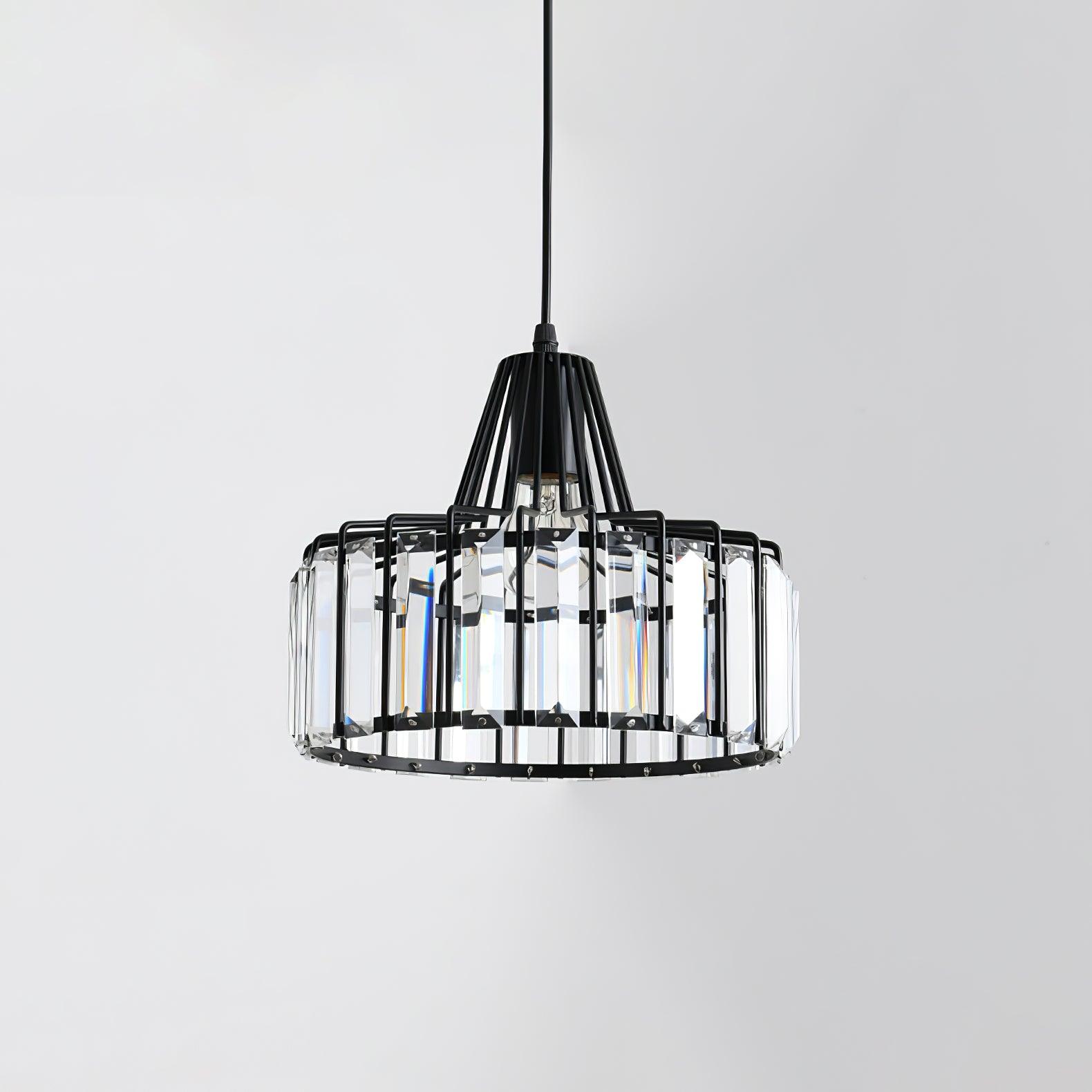 Crystal Drum Pendant Lamp - Blowlighting