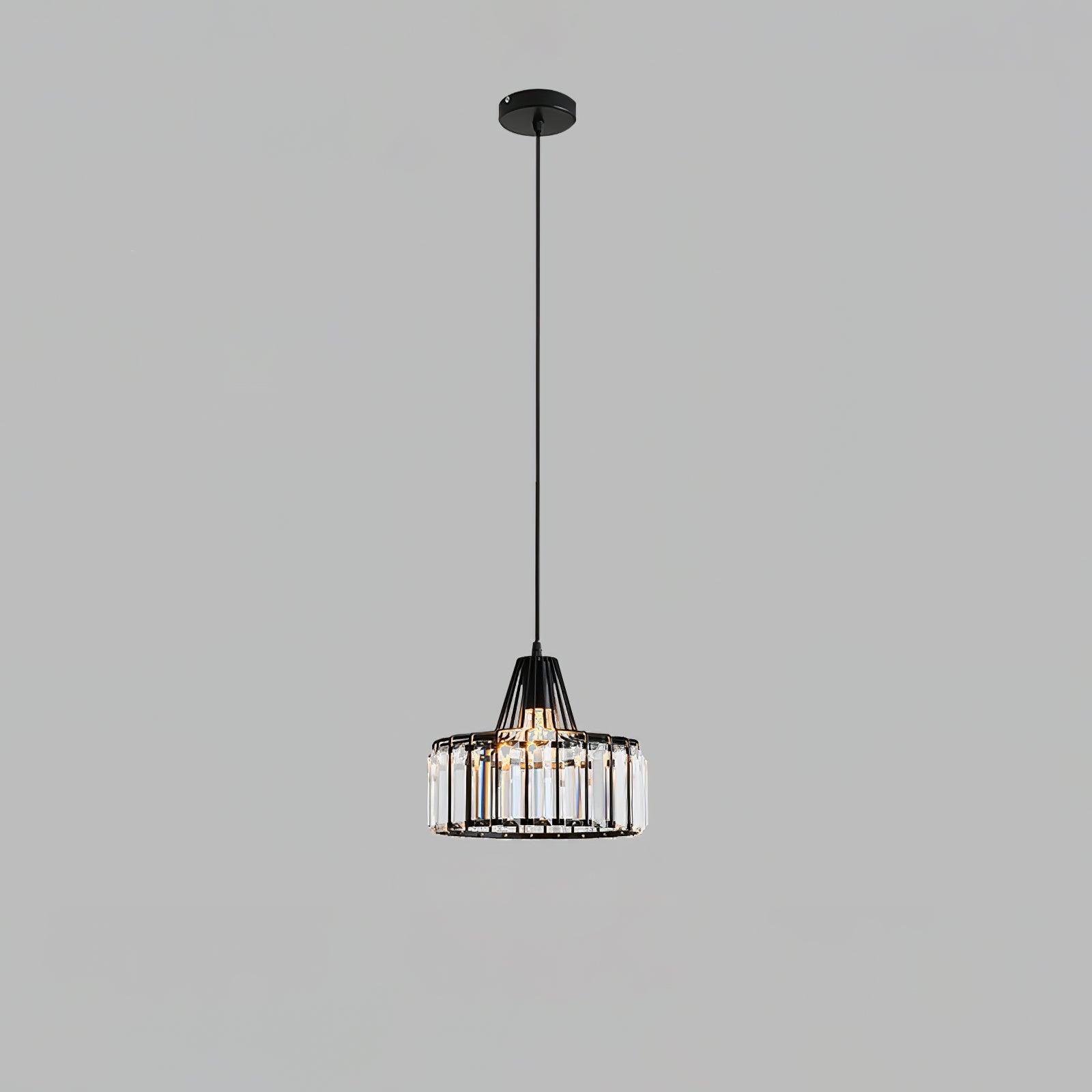 Crystal Drum Pendant Lamp - Blowlighting