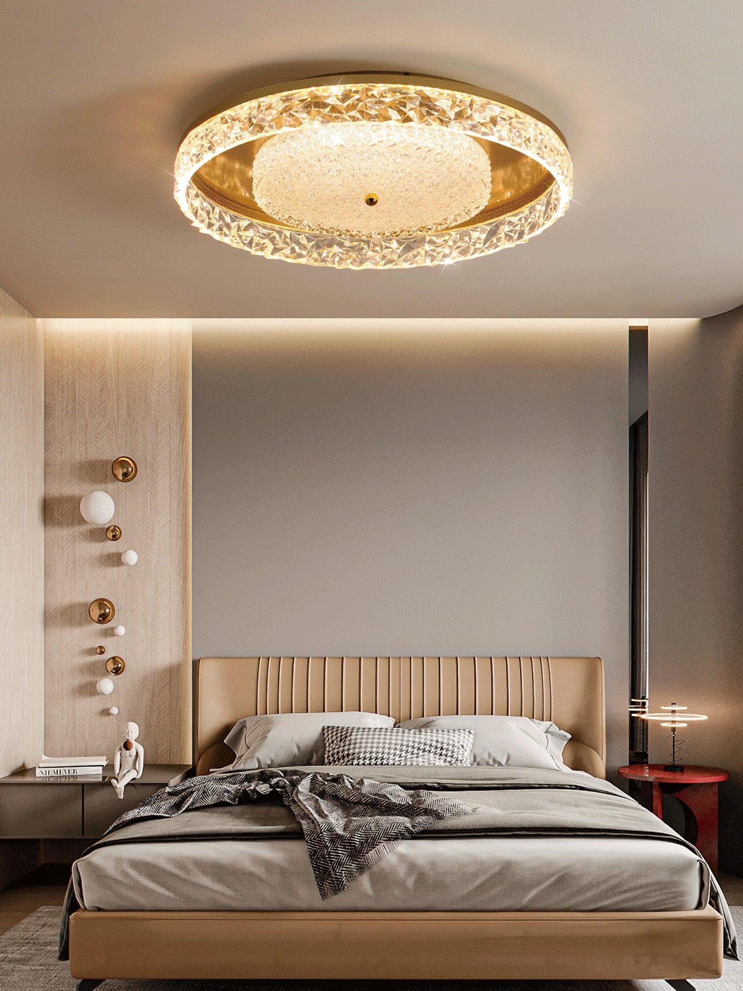 Crystal Embedded Ceiling lamp - Blowlighting