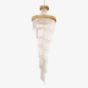 Eurmirila Crystal Spiral Chandelier - Blowlighting